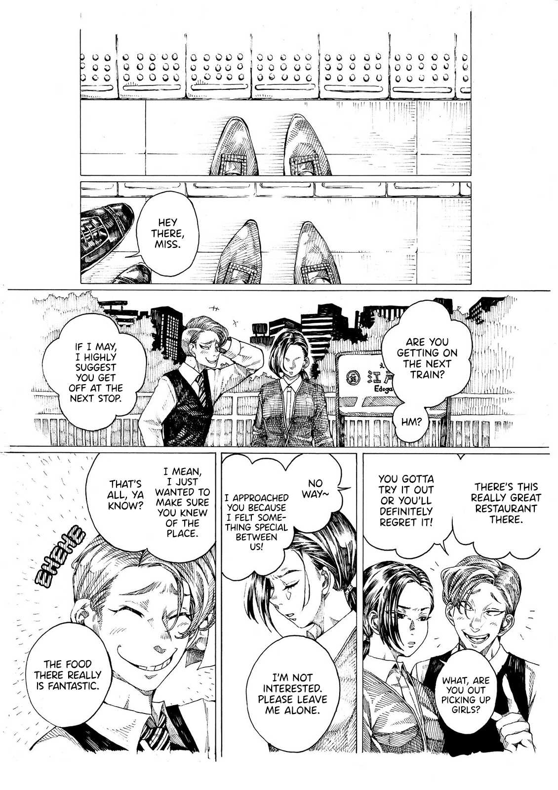 Edogawa Osamu's Anthology Chapter 13 page 1 - Chapter 13: The Reason Why He Kept Hitting on Her