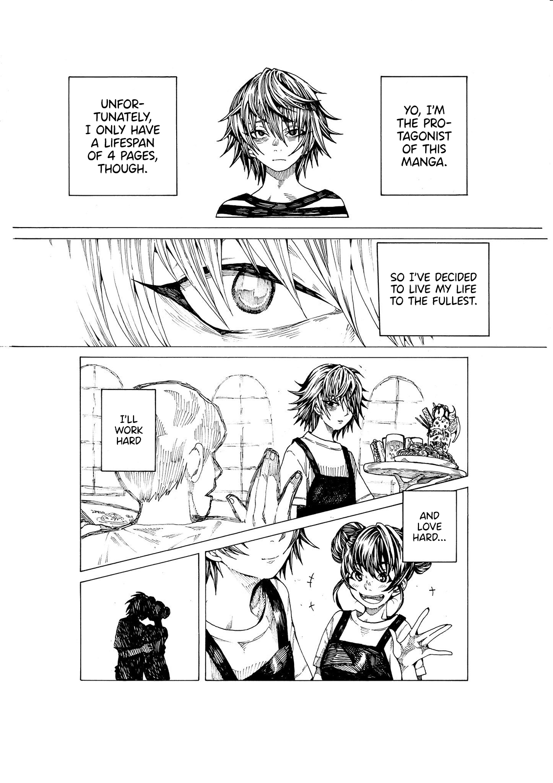 Edogawa Osamu's Anthology Chapter 15 page 1 - Chapter 15: A Lifespan of 4 Pages
