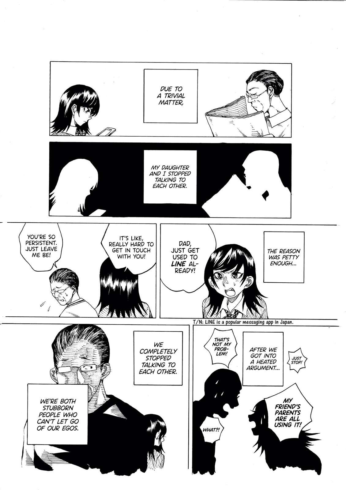 Edogawa Osamu's Anthology Chapter 16 page 1 - Chapter 16: LINE Messages