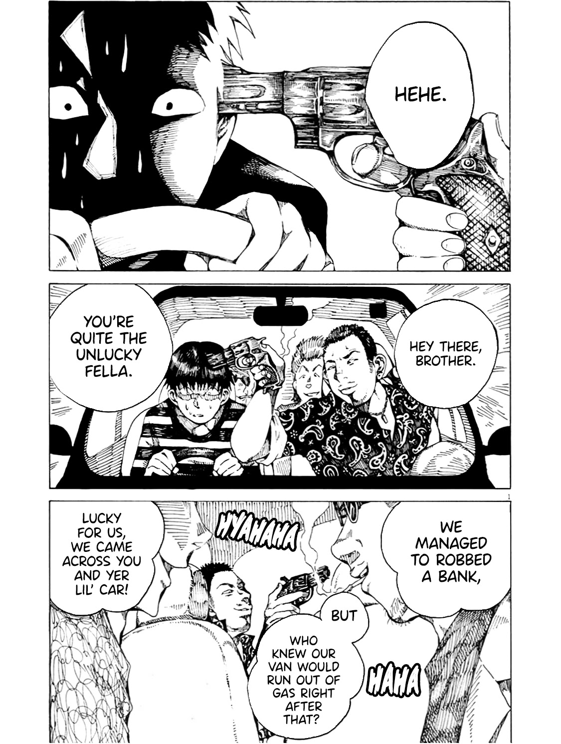 Edogawa Osamu's Anthology Chapter 22 page 1 - Chapter 22: Lucky Guy