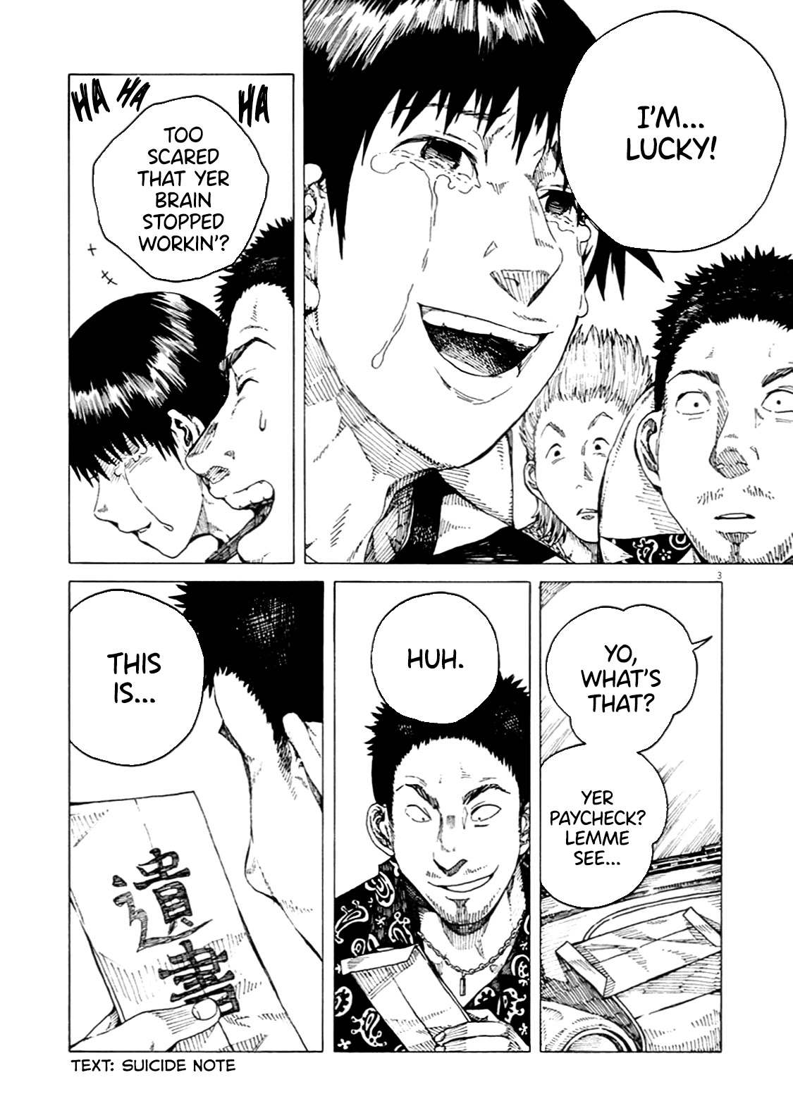 Edogawa Osamu's Anthology Chapter 22 page 3 - Chapter 22: Lucky Guy