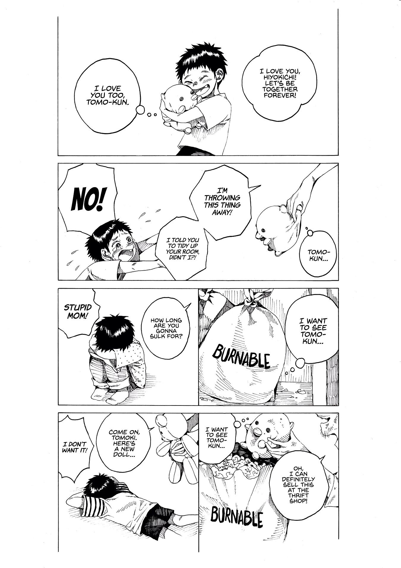 Edogawa Osamu's Anthology Chapter 36 page 1 - Chapter 36: I Want to See Tomo-Kun