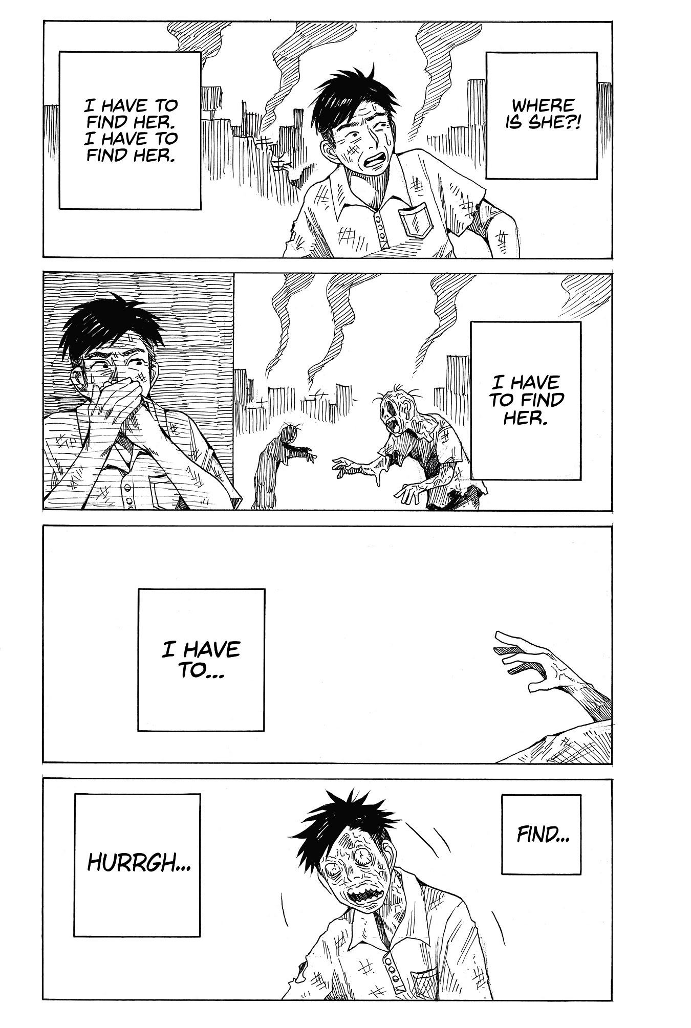 Edogawa Osamu's Anthology Chapter 37 page 1 - Chapter 37: I Have to Find Her.
