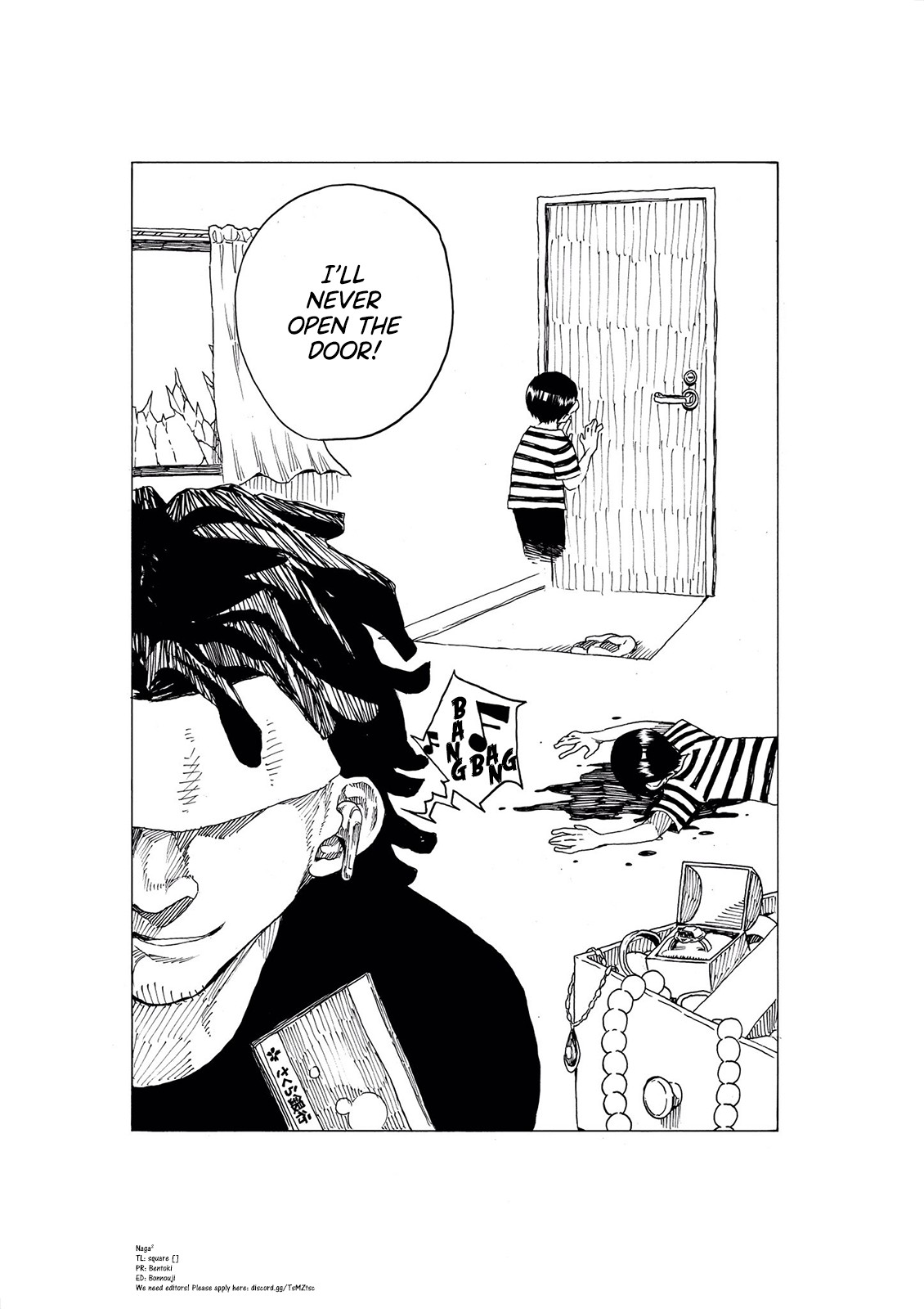 Edogawa Osamu's Anthology Chapter 8 page 2 - Chapter 8: I'll Never Open the Door!