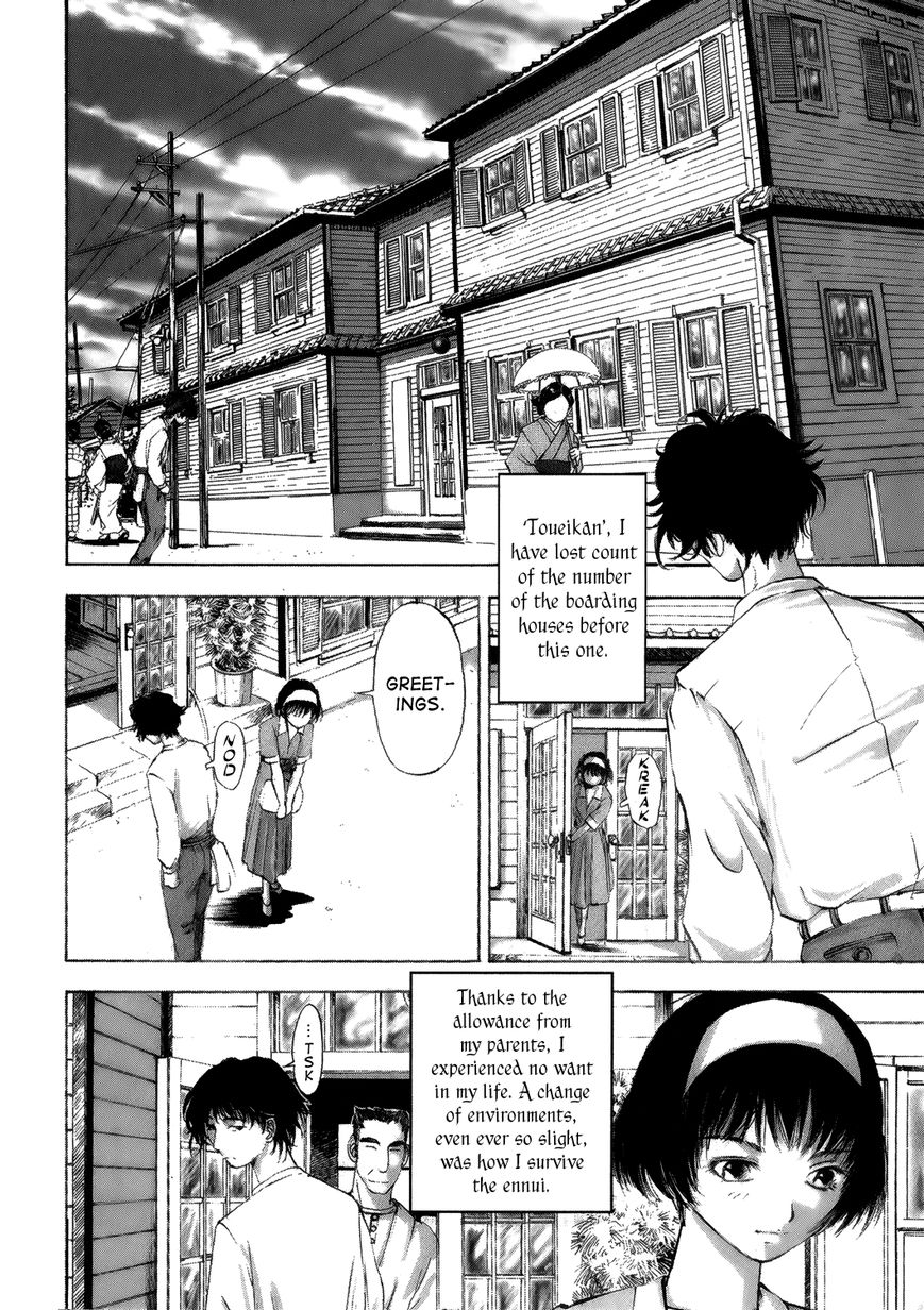Edogawa Ranpo Ijinkan Chapter 1 page 9 - Chapter 1 : Hole Man -- The Stroller Who Promenades an Attic