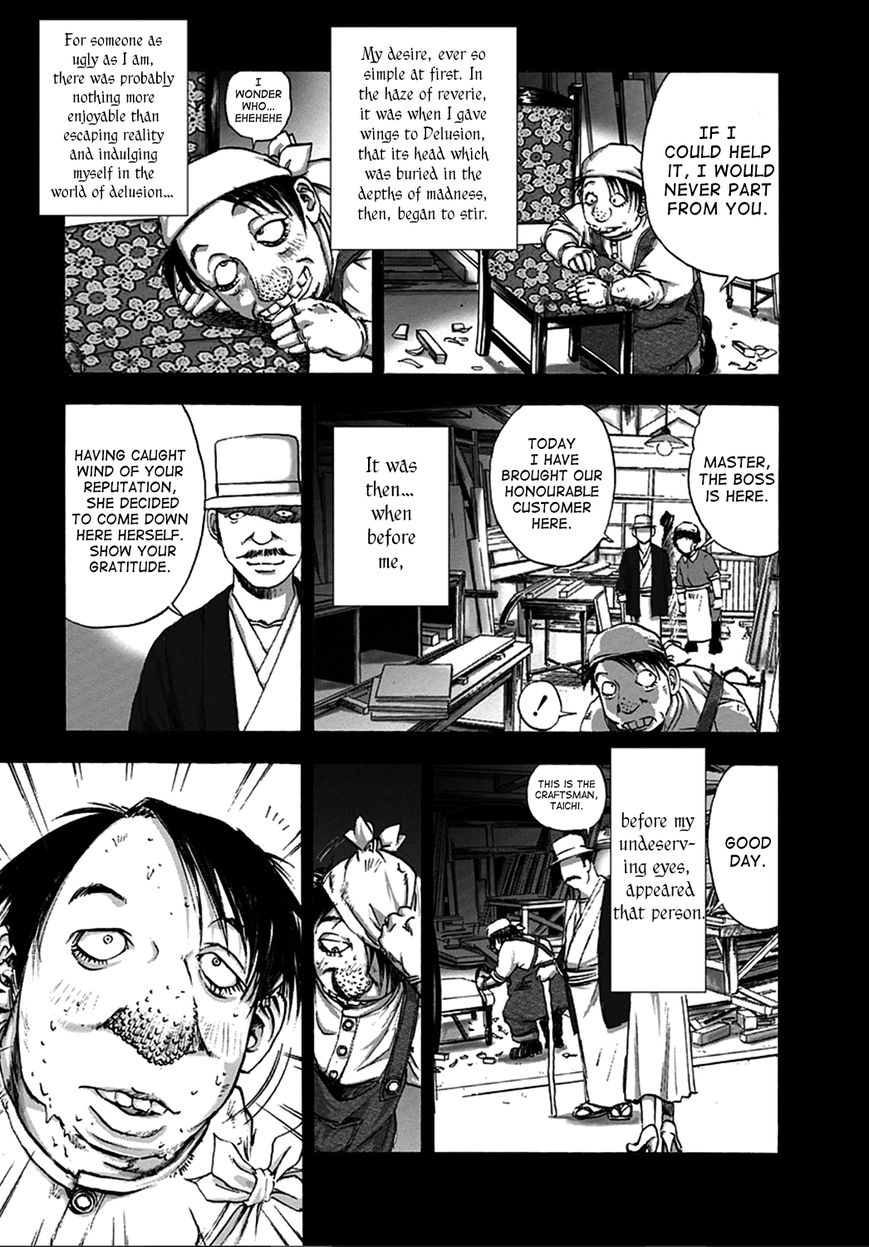 Edogawa Ranpo Ijinkan Chapter 2 page 7 - Chapter 2 : Seat Man - Human Chair