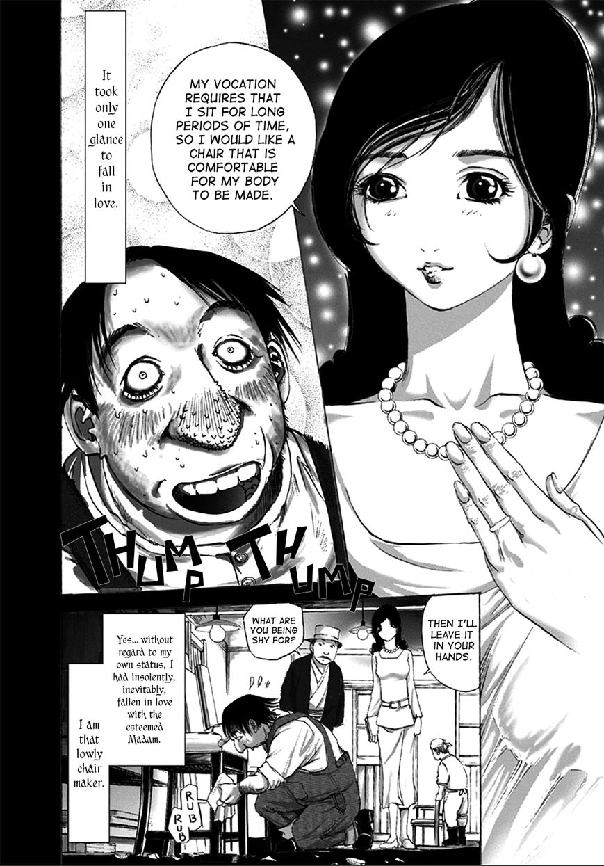 Edogawa Ranpo Ijinkan Chapter 2 page 8 - Chapter 2 : Seat Man - Human Chair