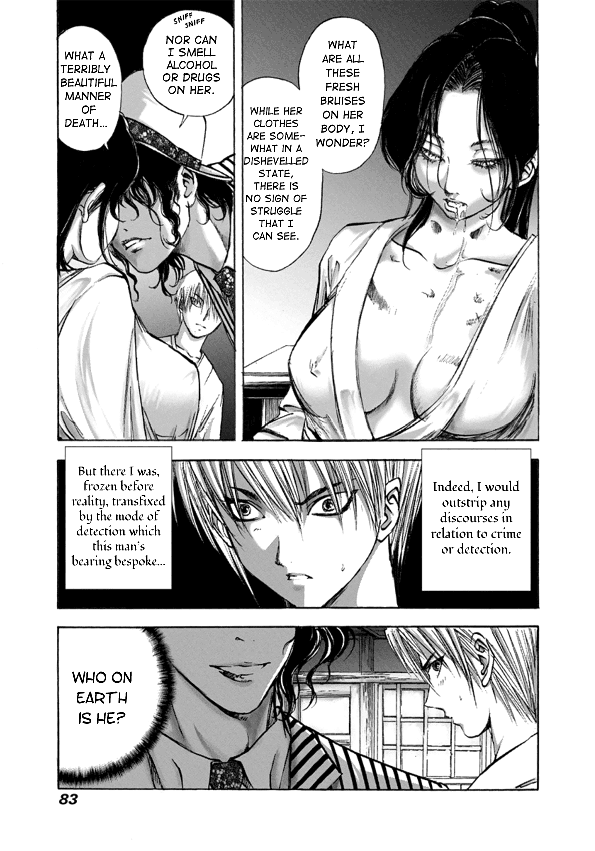 Edogawa Ranpo Ijinkan Chapter 3 page 15 - Chapter 3 : Kogorou Akechi × Strangulation Man--Murder on D**** Hill (First Par...