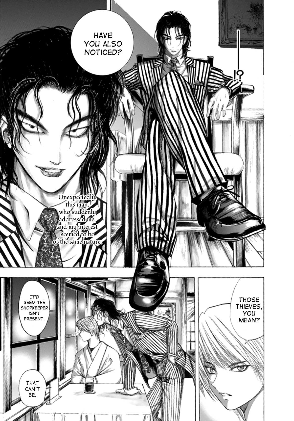 Edogawa Ranpo Ijinkan Chapter 3 page 7 - Chapter 3 : Kogorou Akechi × Strangulation Man--Murder on D**** Hill (First Par...