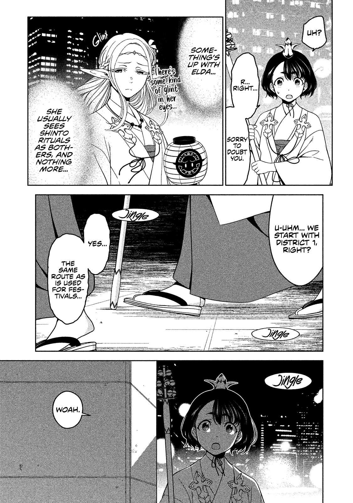 Edomae Elf Chapter 10 page 7 - Chapter 10: The Schoolgirl Shrine Maiden's Rite of Succession