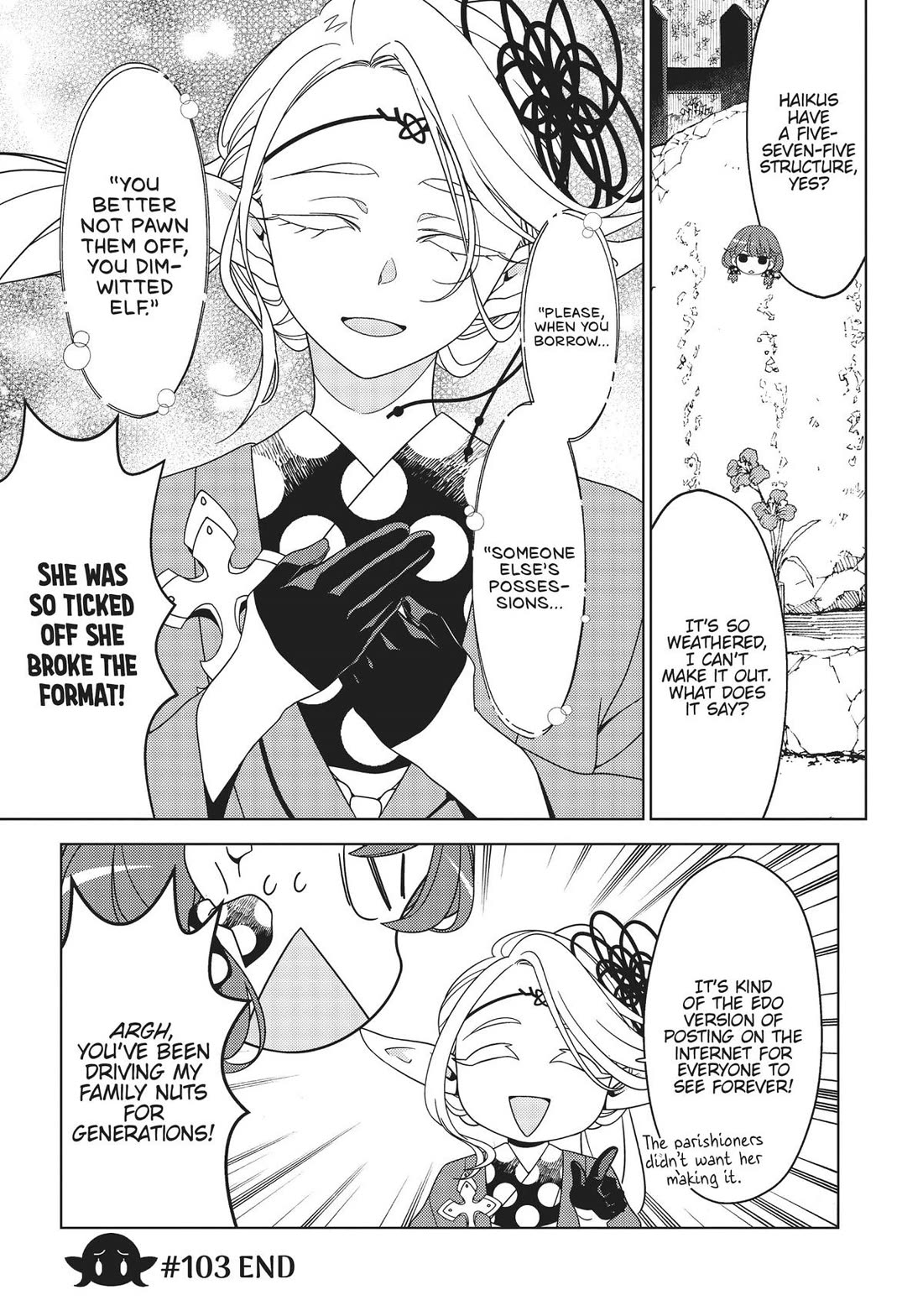Edomae Elf Chapter 103 page 9 - Chapter 103
