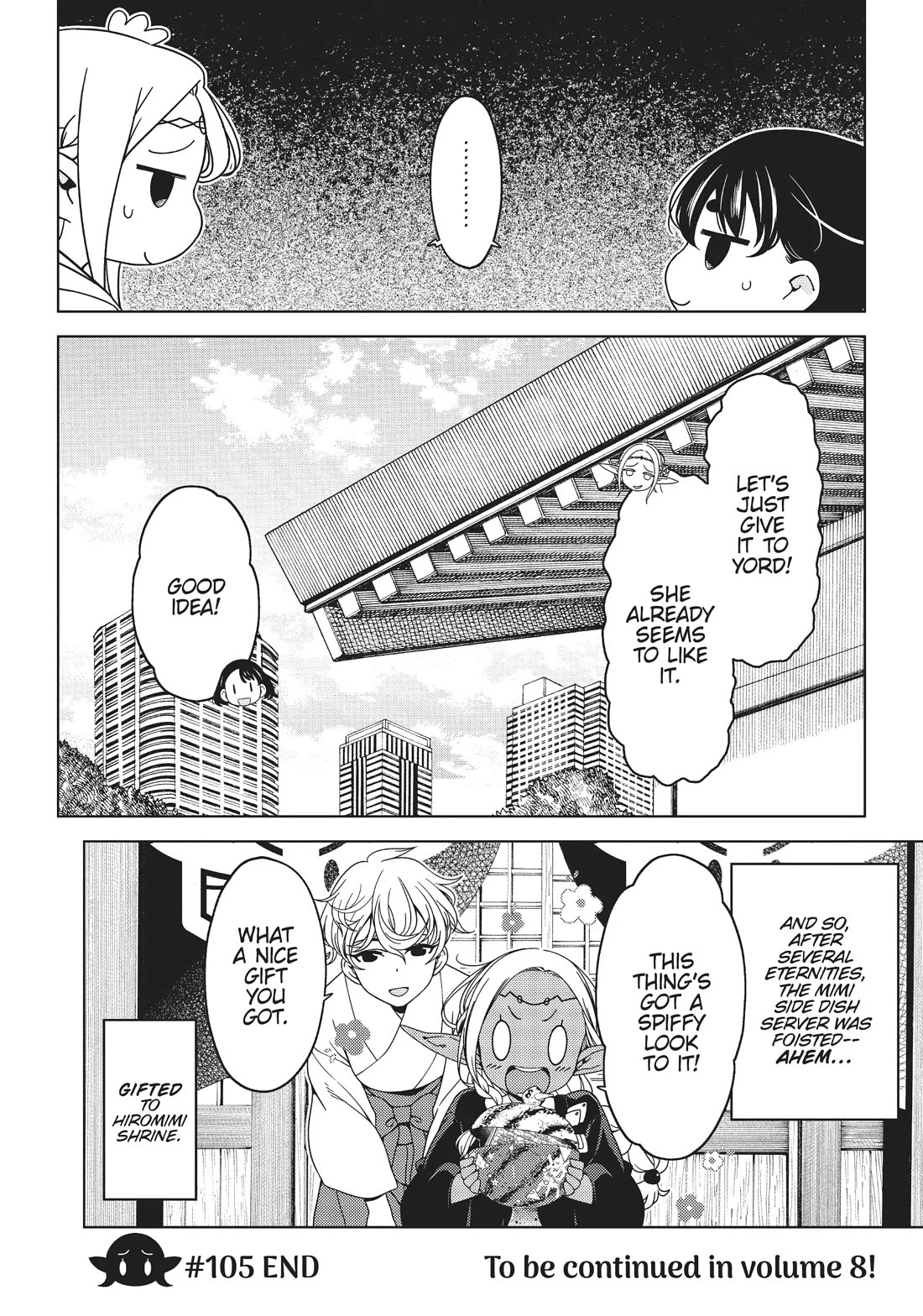 Edomae Elf Chapter 105 page 8 - Chapter 105