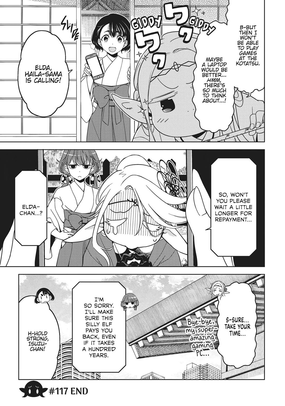 Edomae Elf Chapter 117 page 11 - Chapter 117