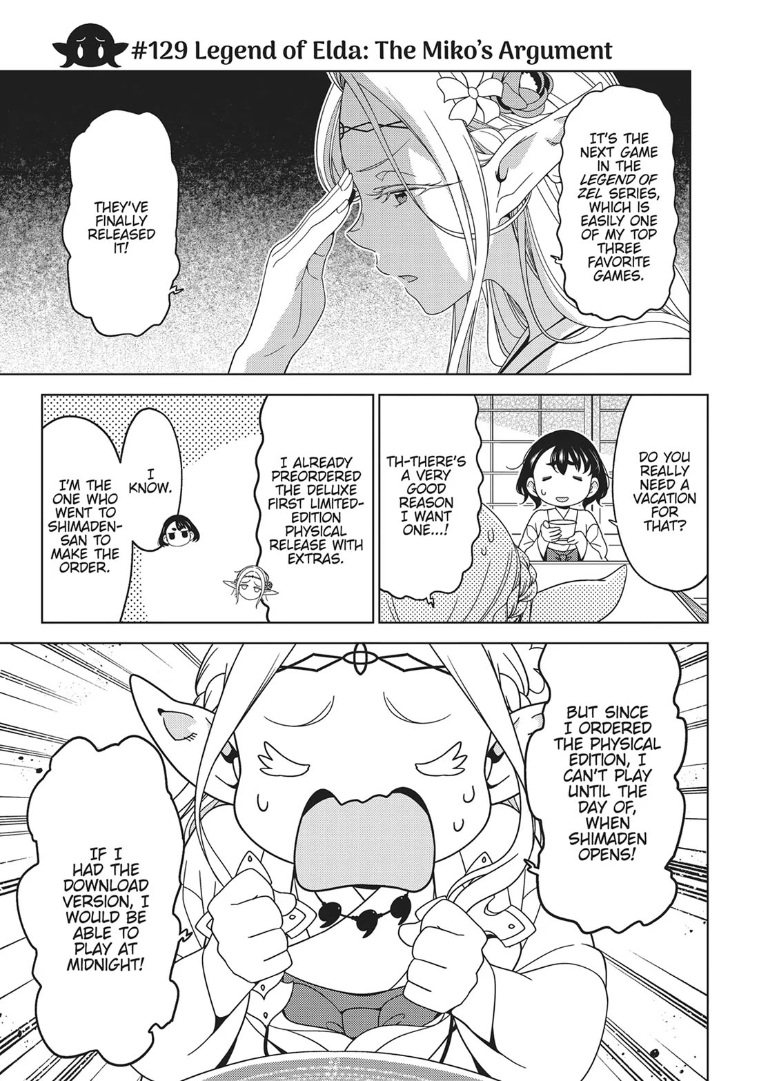 Edomae Elf Chapter 129 page 5 - Chapter 129