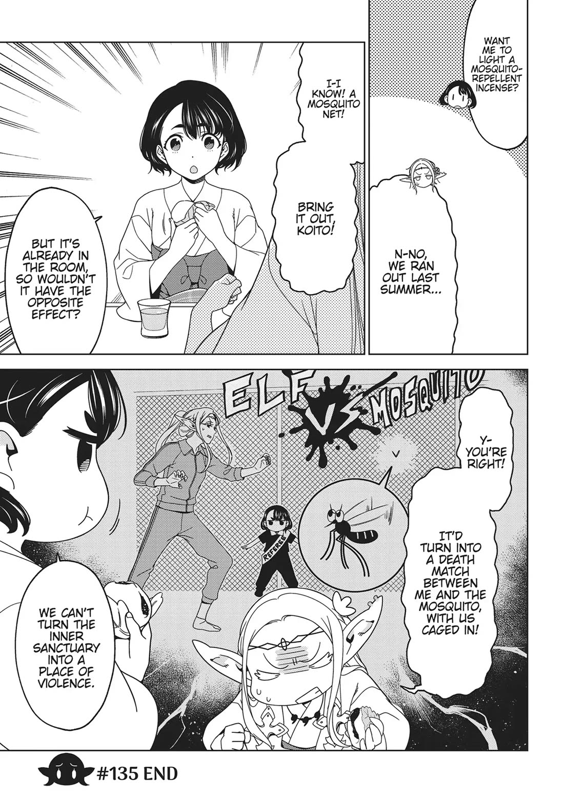 Edomae Elf Chapter 135 page 7 - Chapter 135