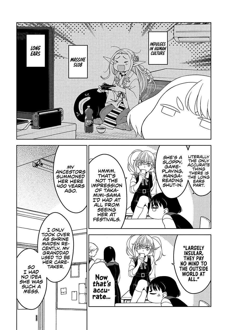 Edomae Elf Chapter 2 page 4 - Chapter 2: When it Comes to the Faithful