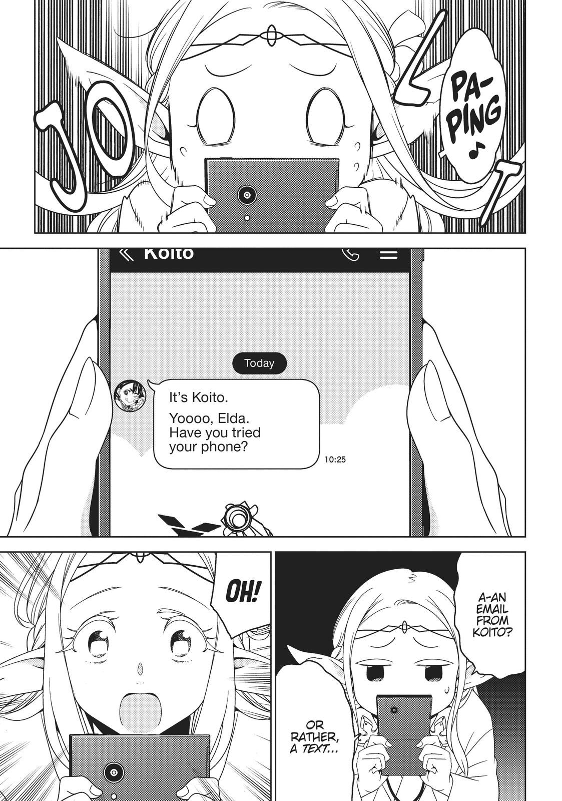Edomae Elf Chapter 23 page 4 - Chapter 23