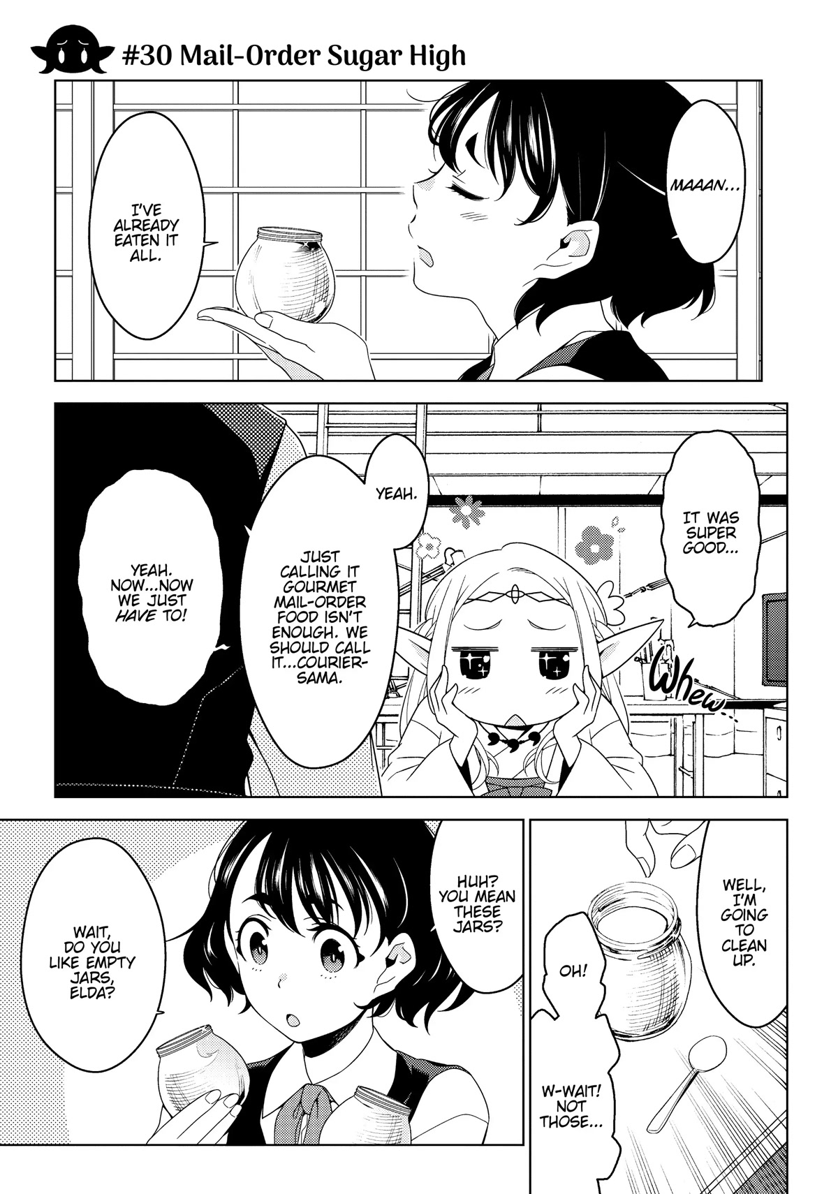 Edomae Elf Chapter 30 page 1 - Chapter 30