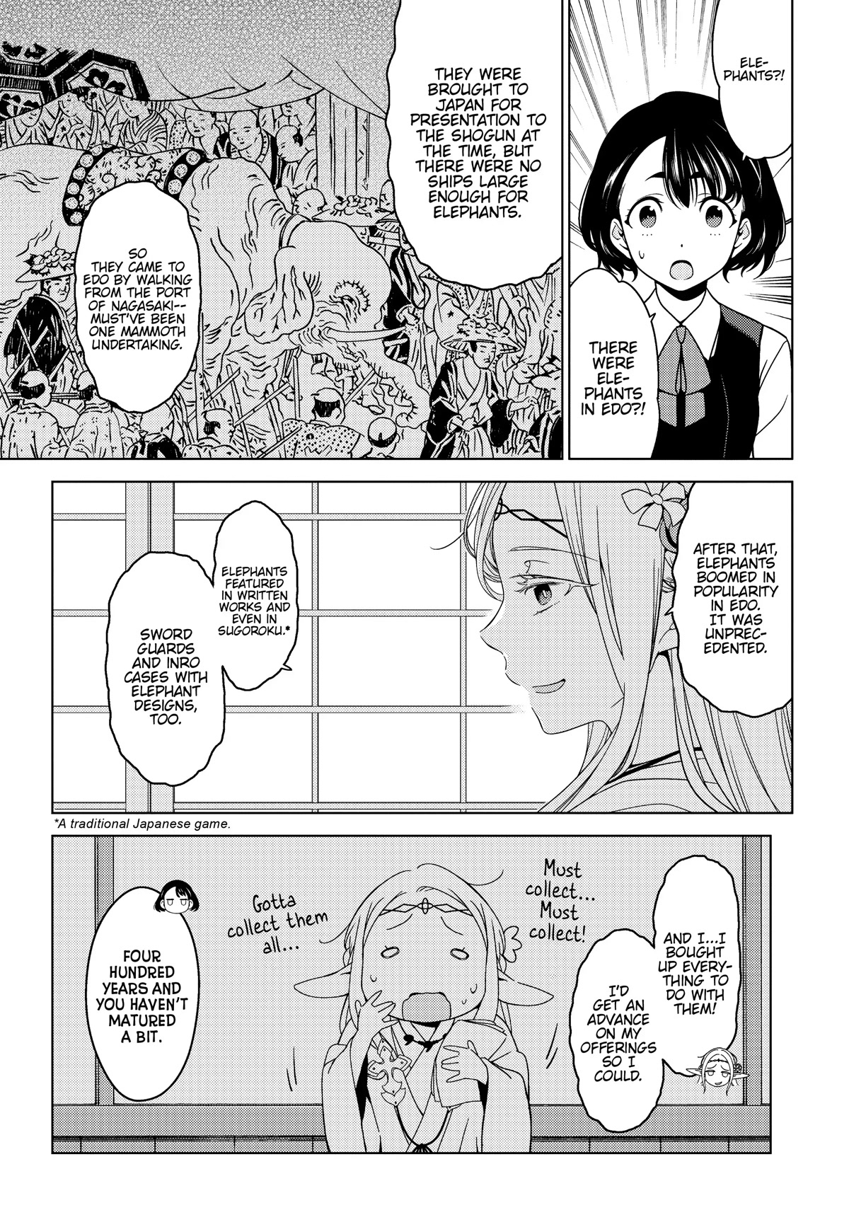 Edomae Elf Chapter 30 page 5 - Chapter 30