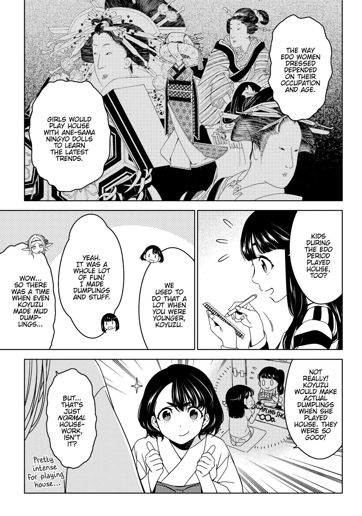 Edomae Elf Chapter 32 page 4 - Chapter 32