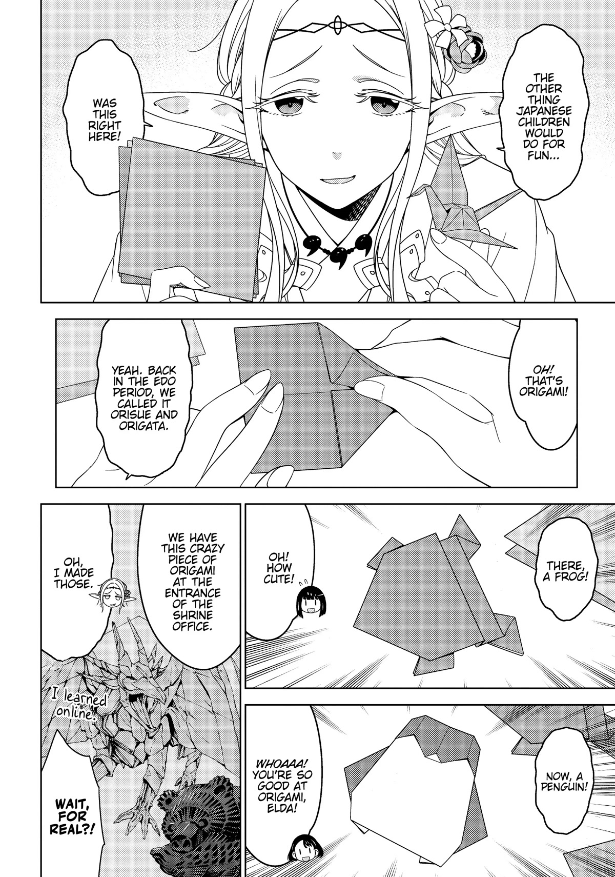 Edomae Elf Chapter 32 page 5 - Chapter 32