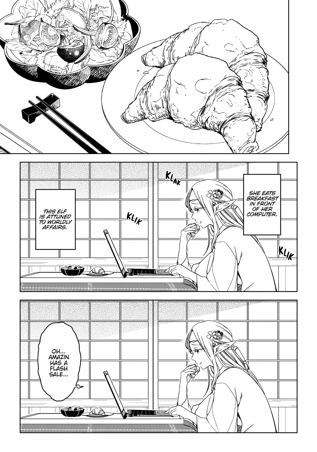 Edomae Elf Chapter 33.5 page 5 - Chapter 33.5