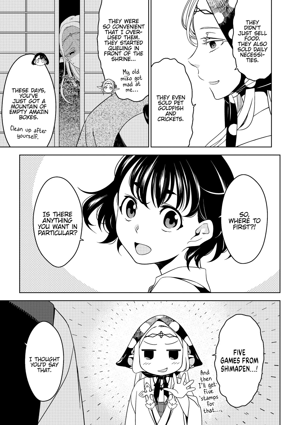 Edomae Elf Chapter 35 page 3 - Chapter 35