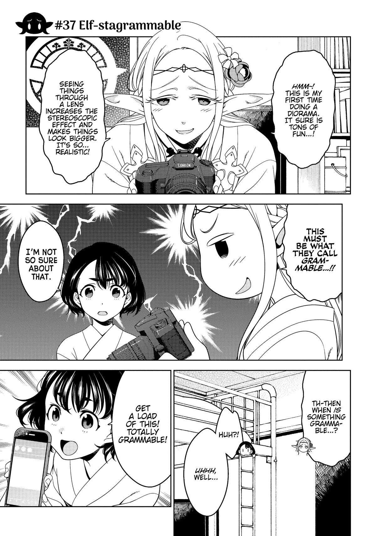 Edomae Elf Chapter 37 page 3 - Chapter 37