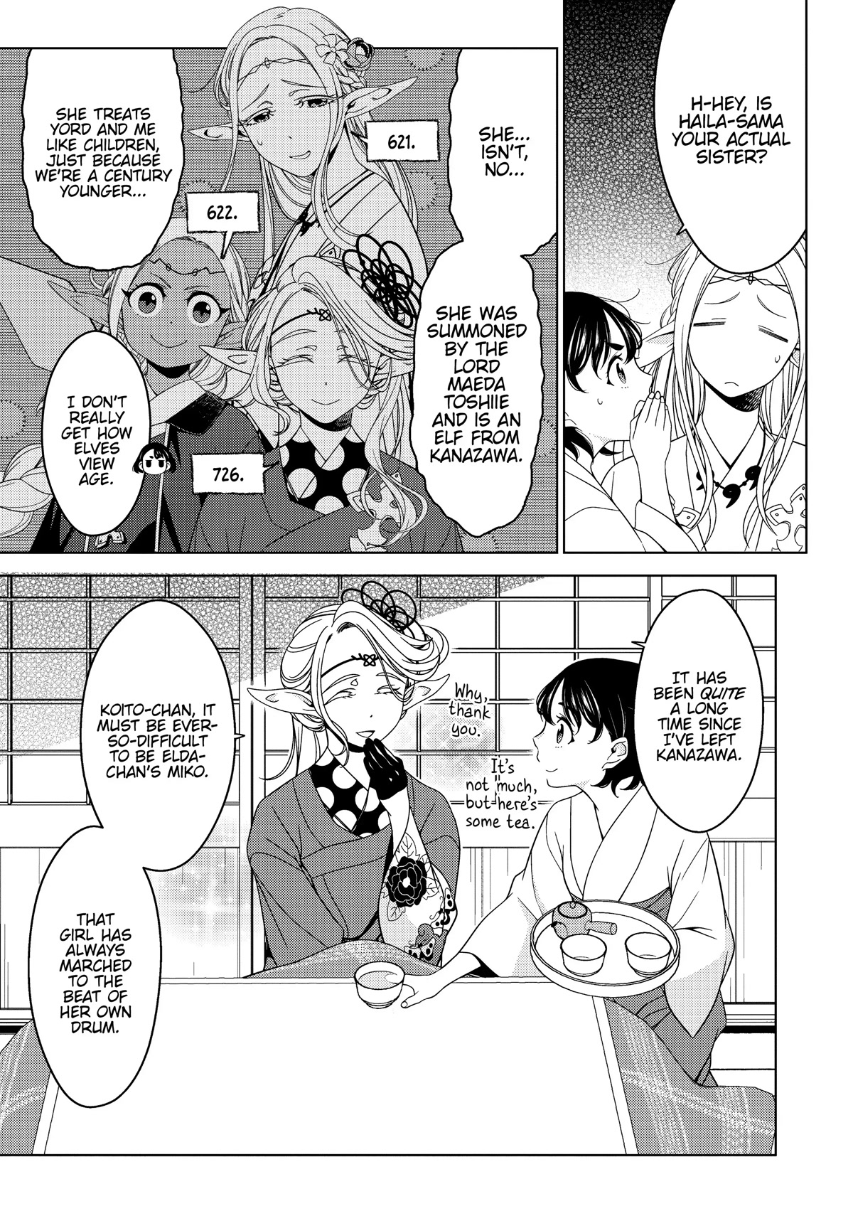 Edomae Elf Chapter 38 page 6 - Chapter 38