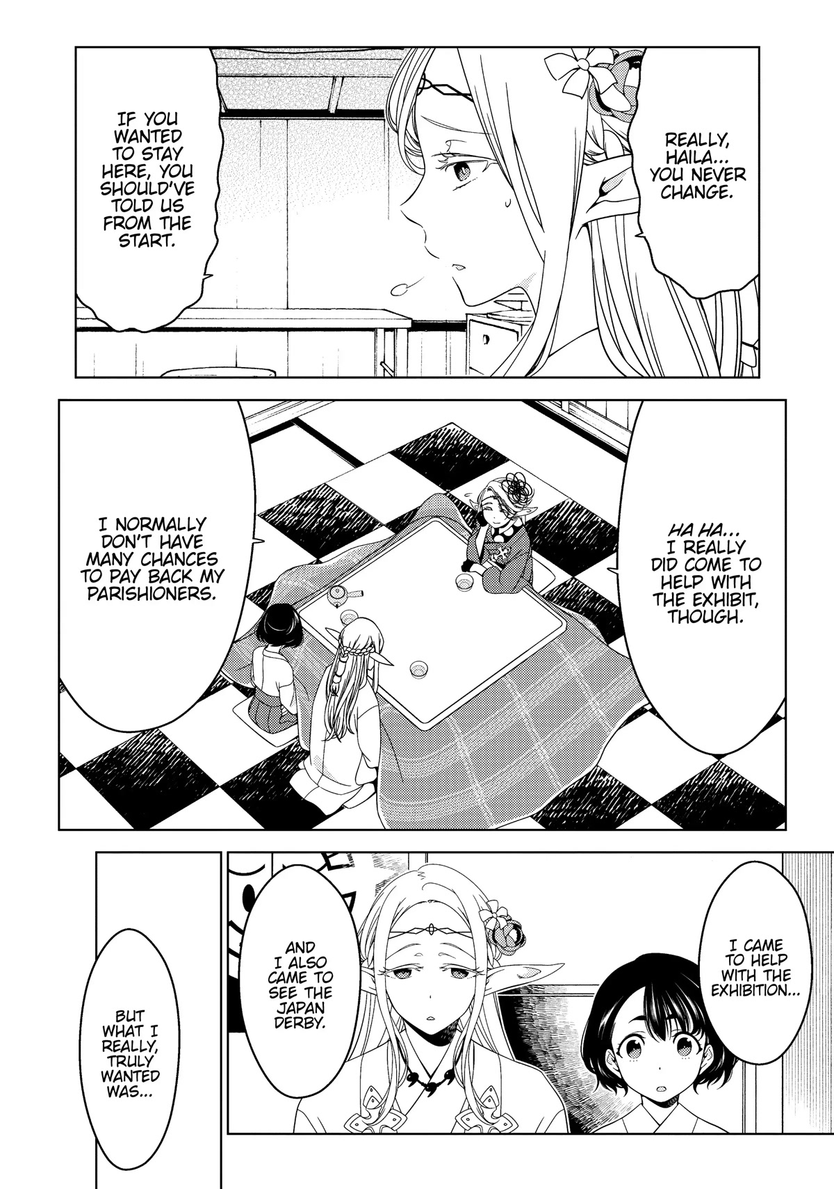 Edomae Elf Chapter 39 page 9 - Chapter 39