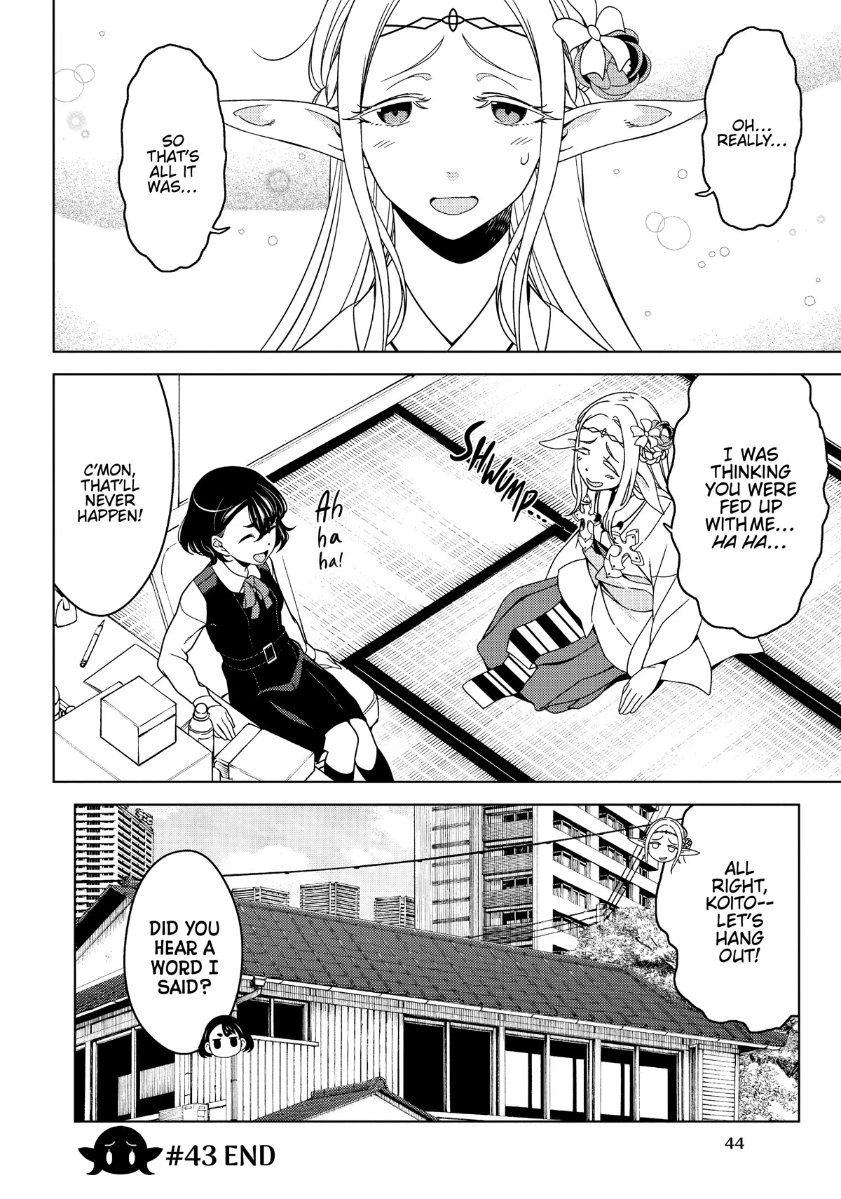 Edomae Elf Chapter 43 page 10 - Chapter 43
