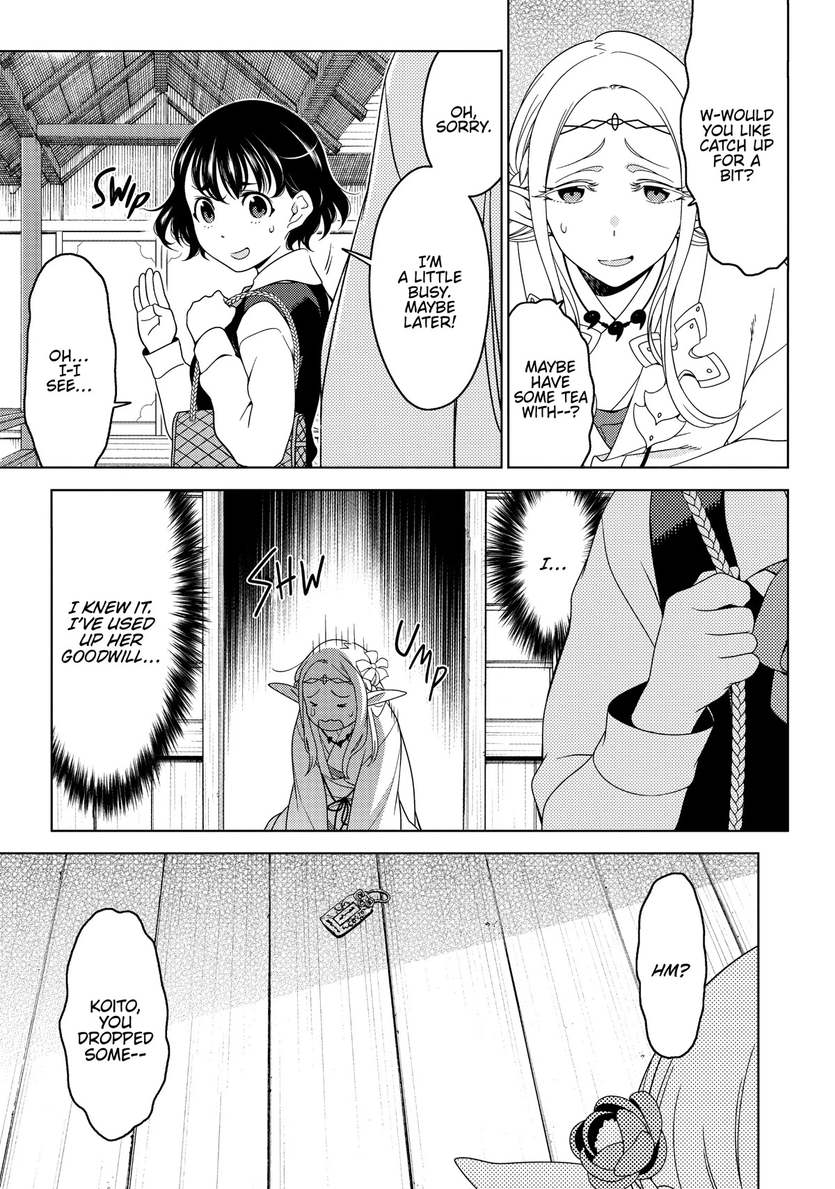 Edomae Elf Chapter 43 page 7 - Chapter 43