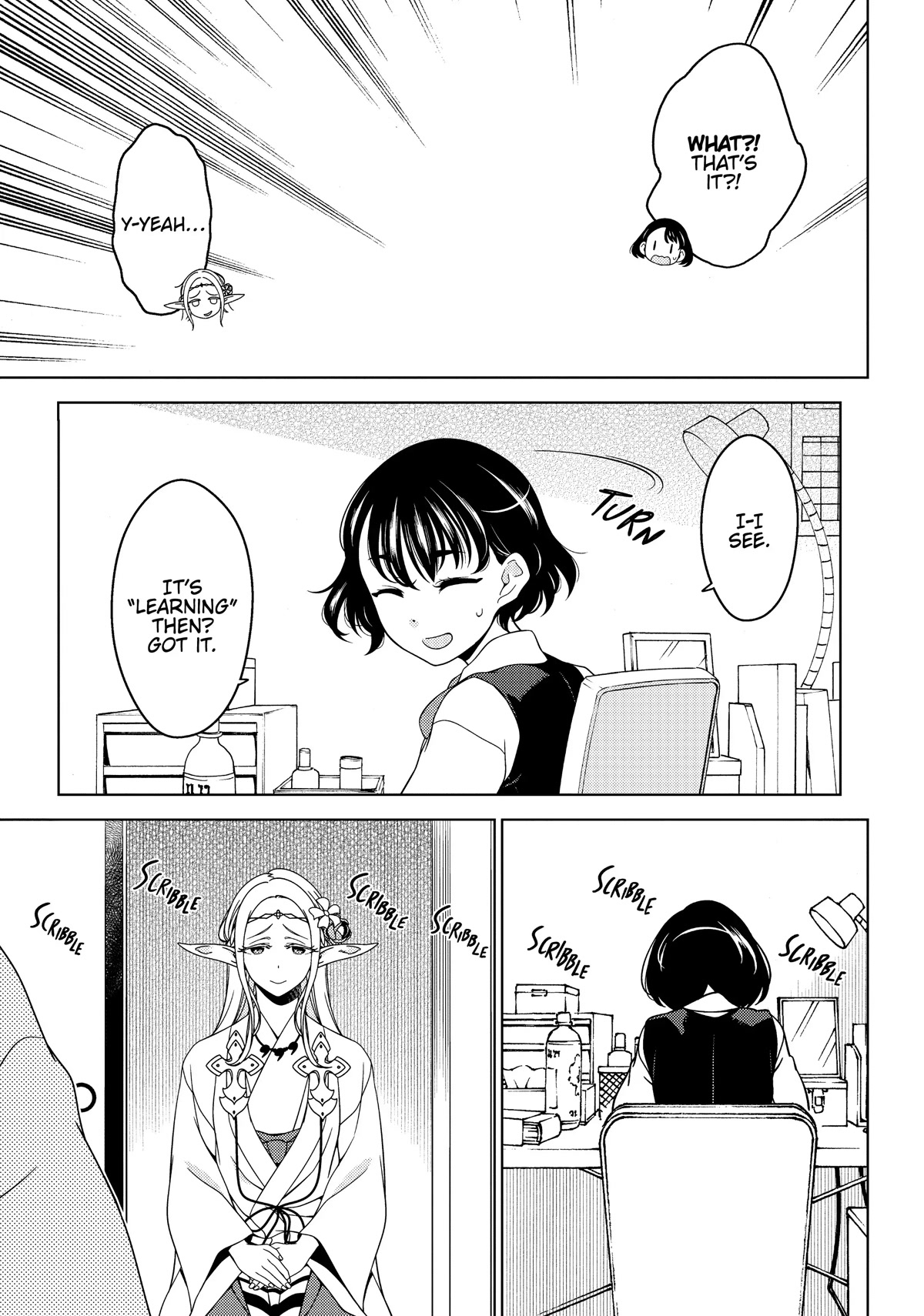 Edomae Elf Chapter 44 page 7 - Chapter 44