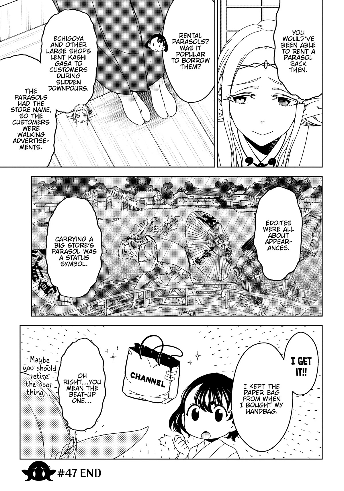 Edomae Elf Chapter 47 page 6 - Chapter 47