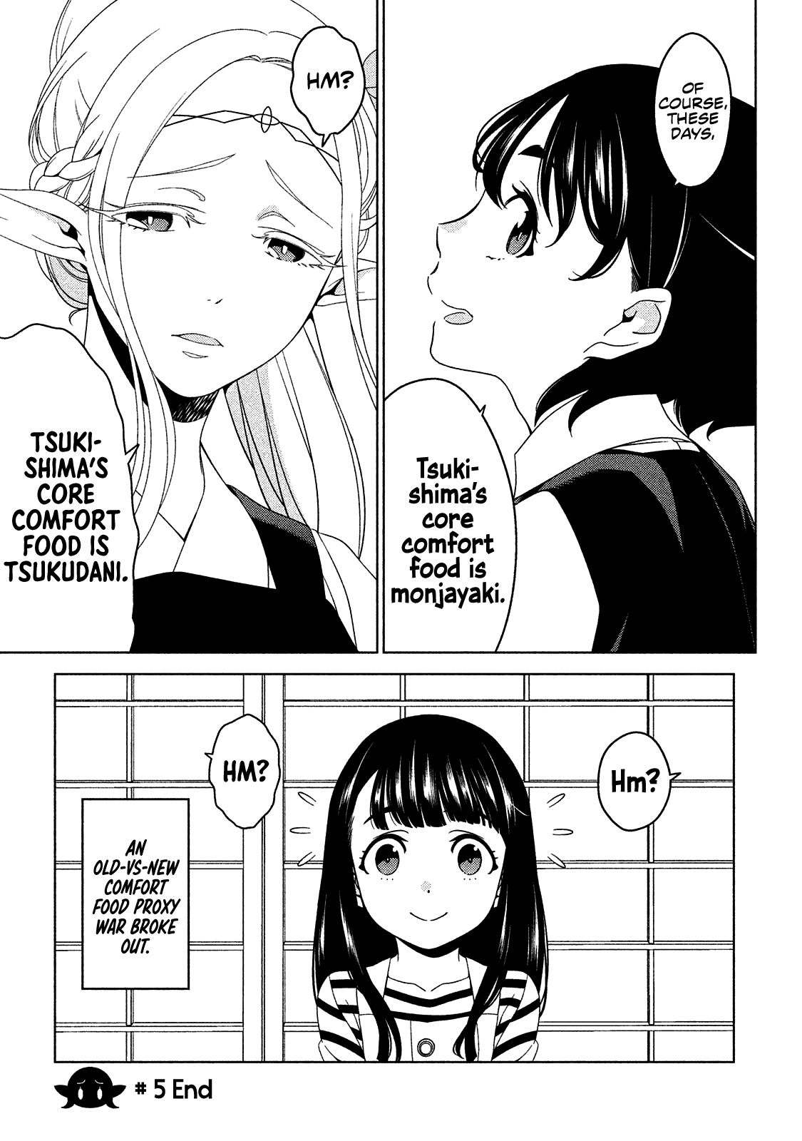 Edomae Elf Chapter 5 page 8 - Chapter 5: Comfort Food Wars