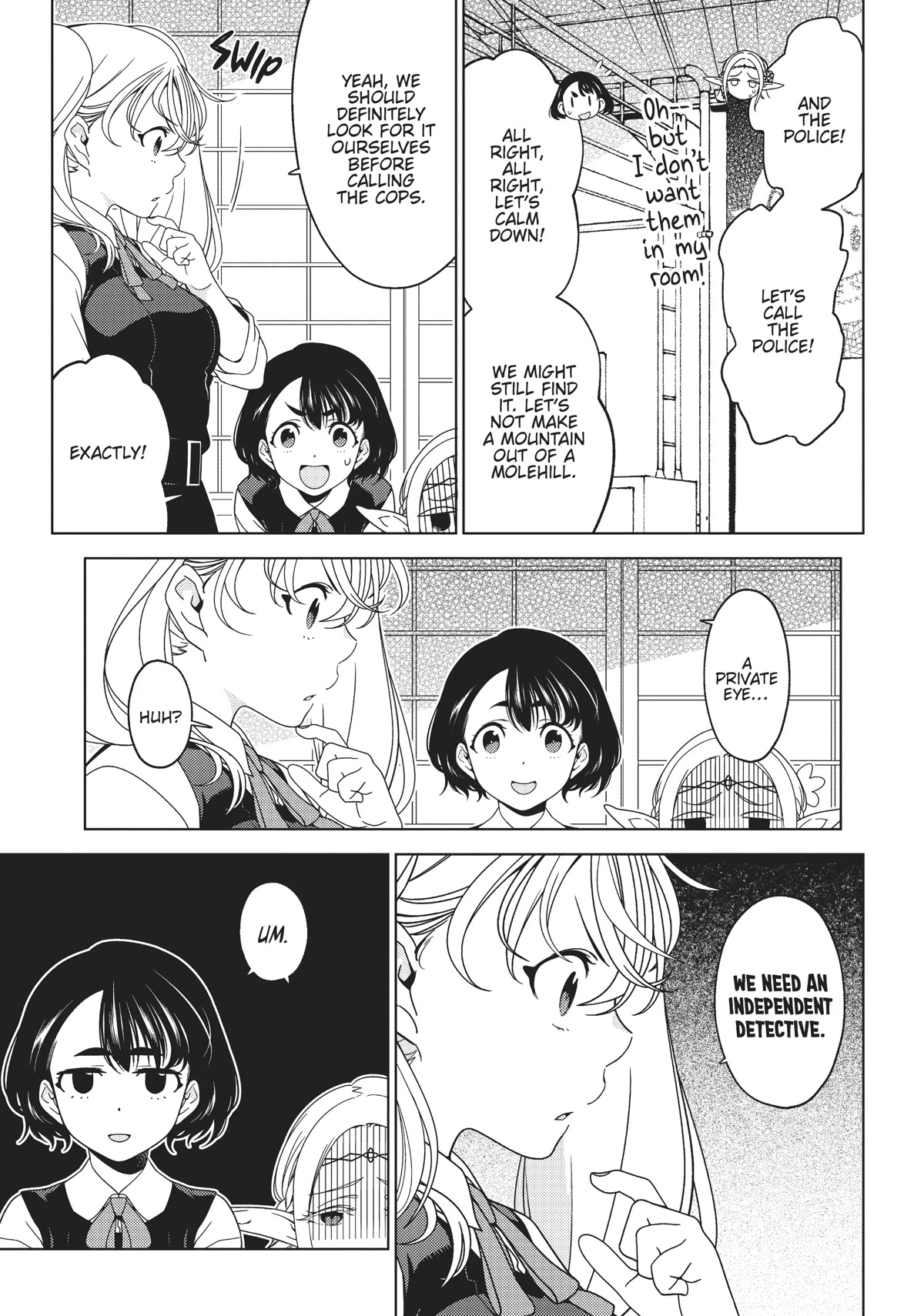 Edomae Elf Chapter 64 page 5 - Chapter 64