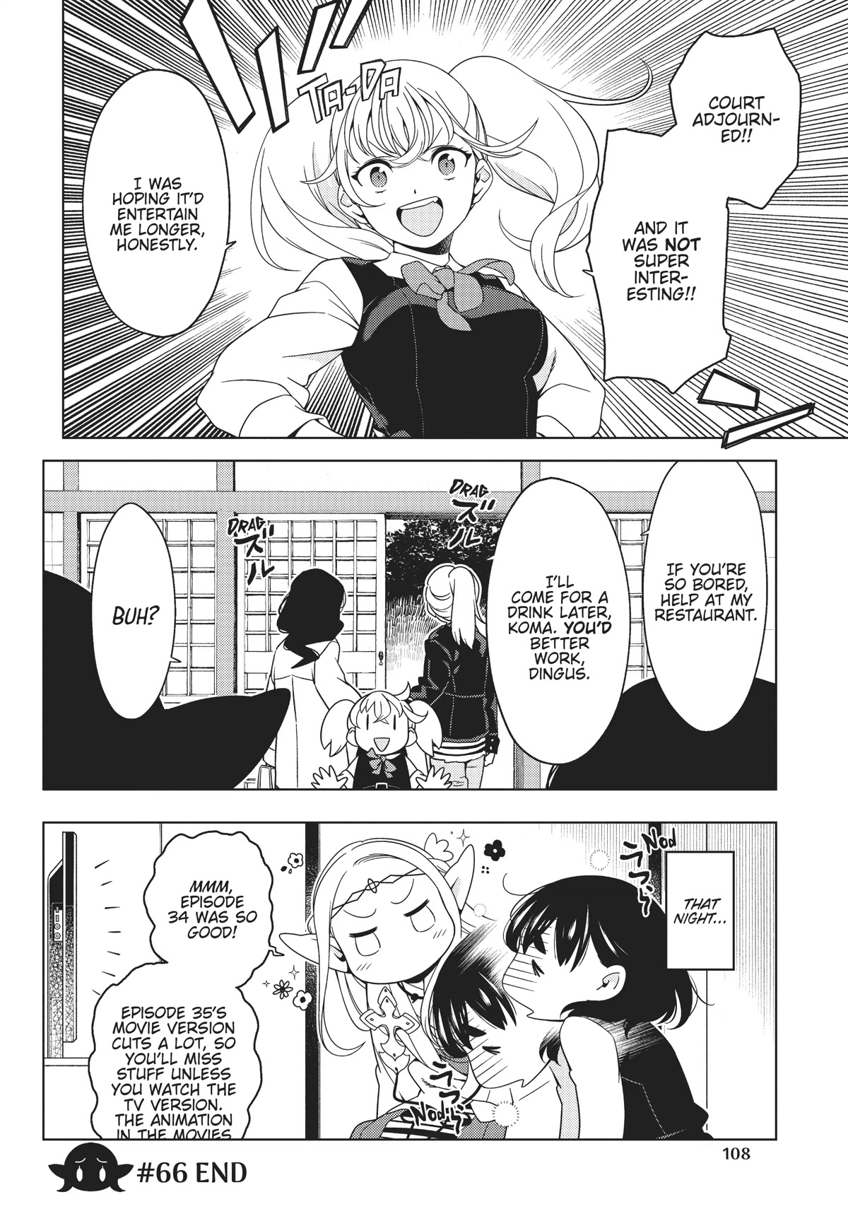 Edomae Elf Chapter 66 page 9 - Chapter 66