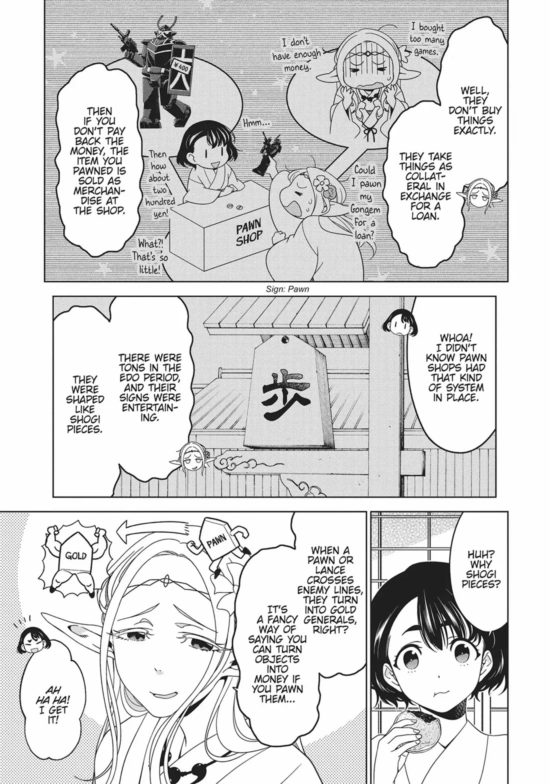 Edomae Elf Chapter 73 page 5 - Chapter 73