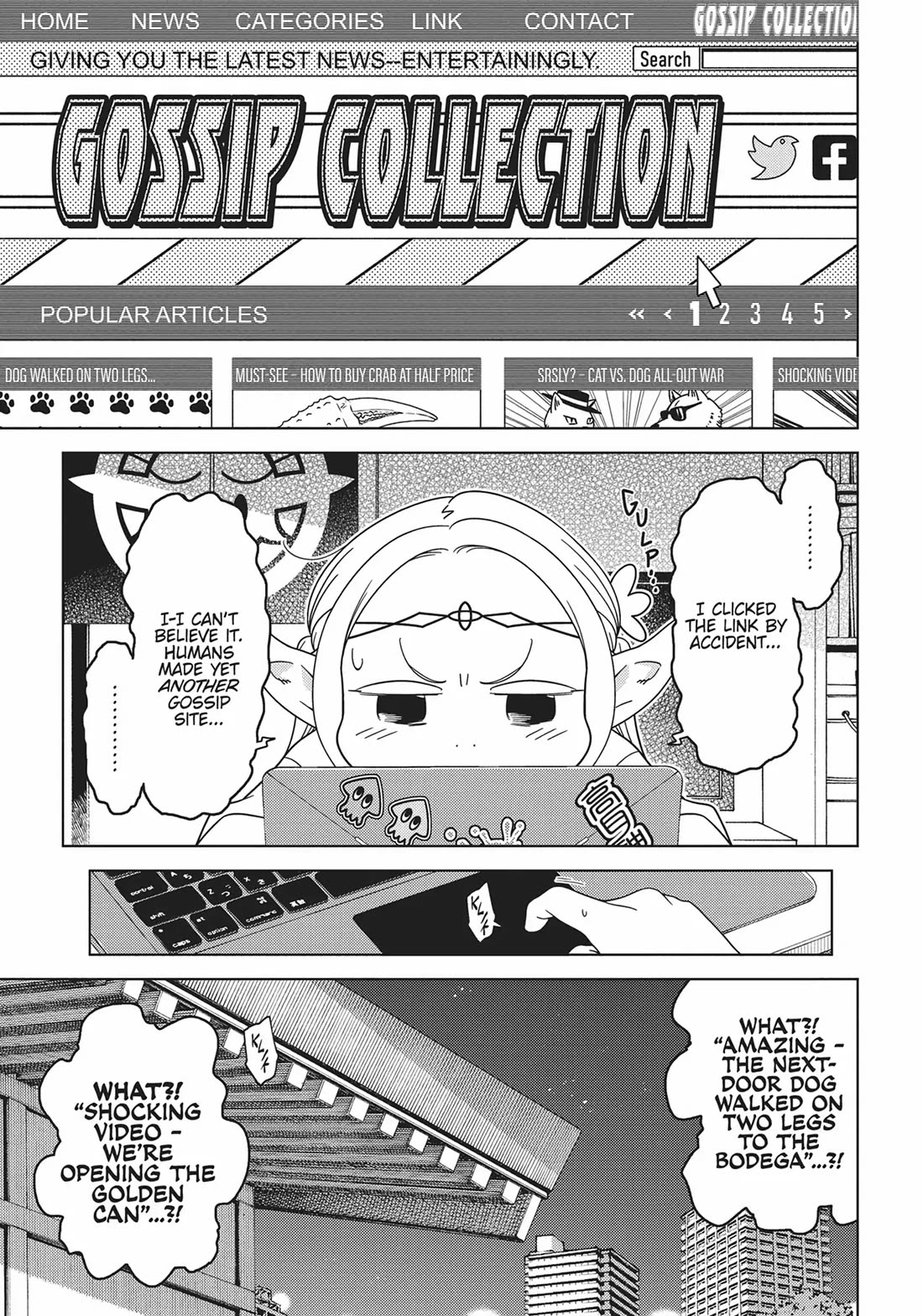 Edomae Elf Chapter 76 page 5 - Chapter 76