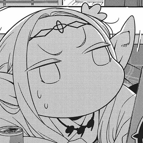 Edomae Elf Chapter 76 cover
