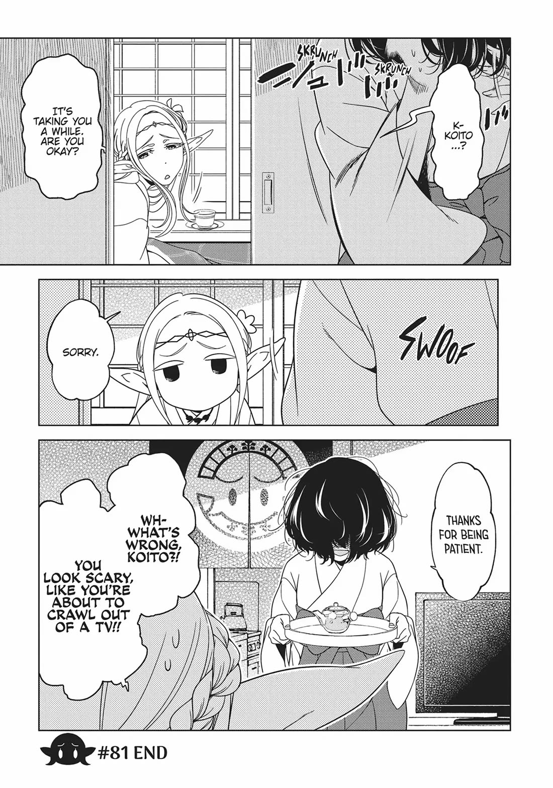 Edomae Elf Chapter 81 page 8 - Chapter 81