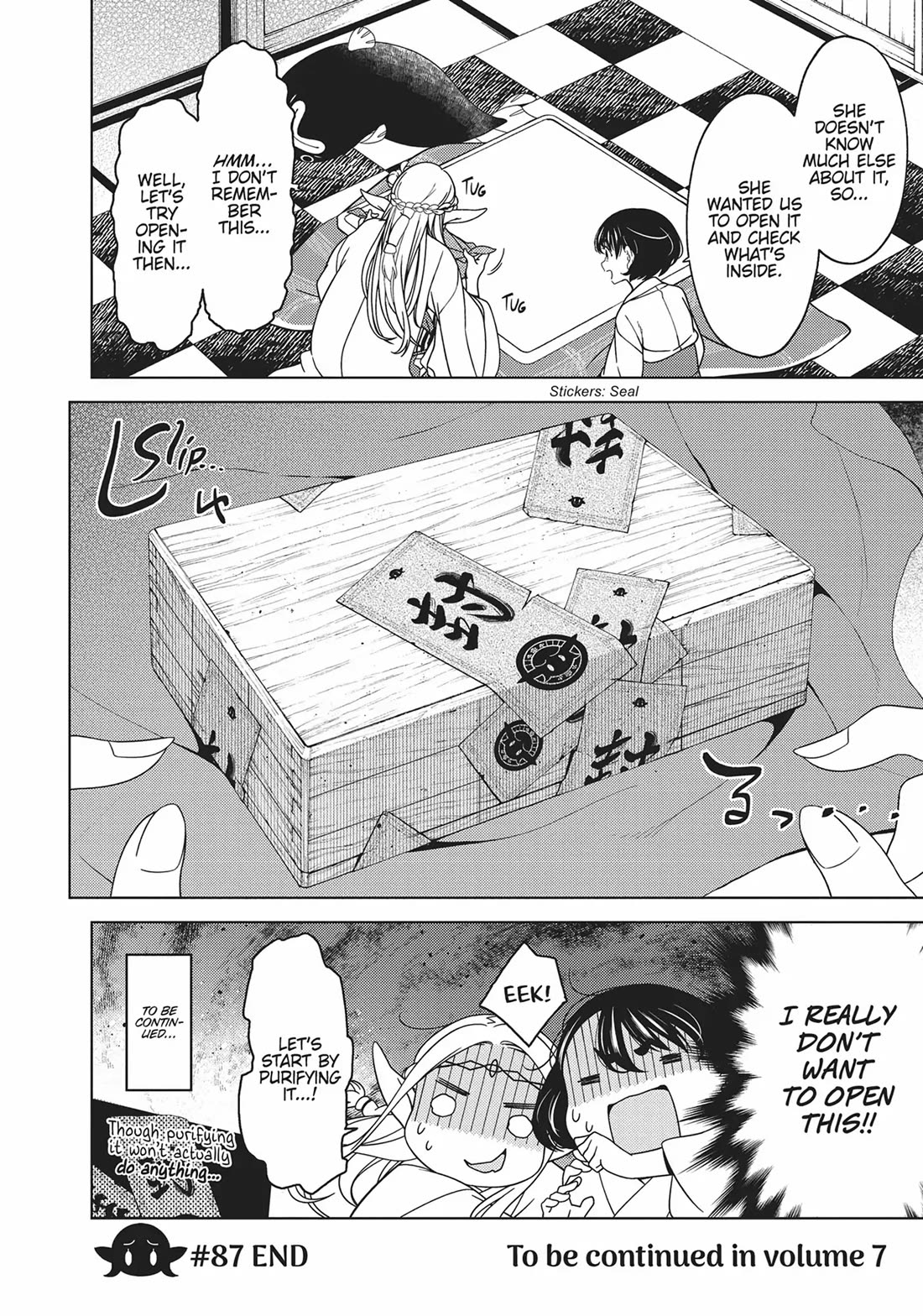 Edomae Elf Chapter 87 page 2 - Chapter 87