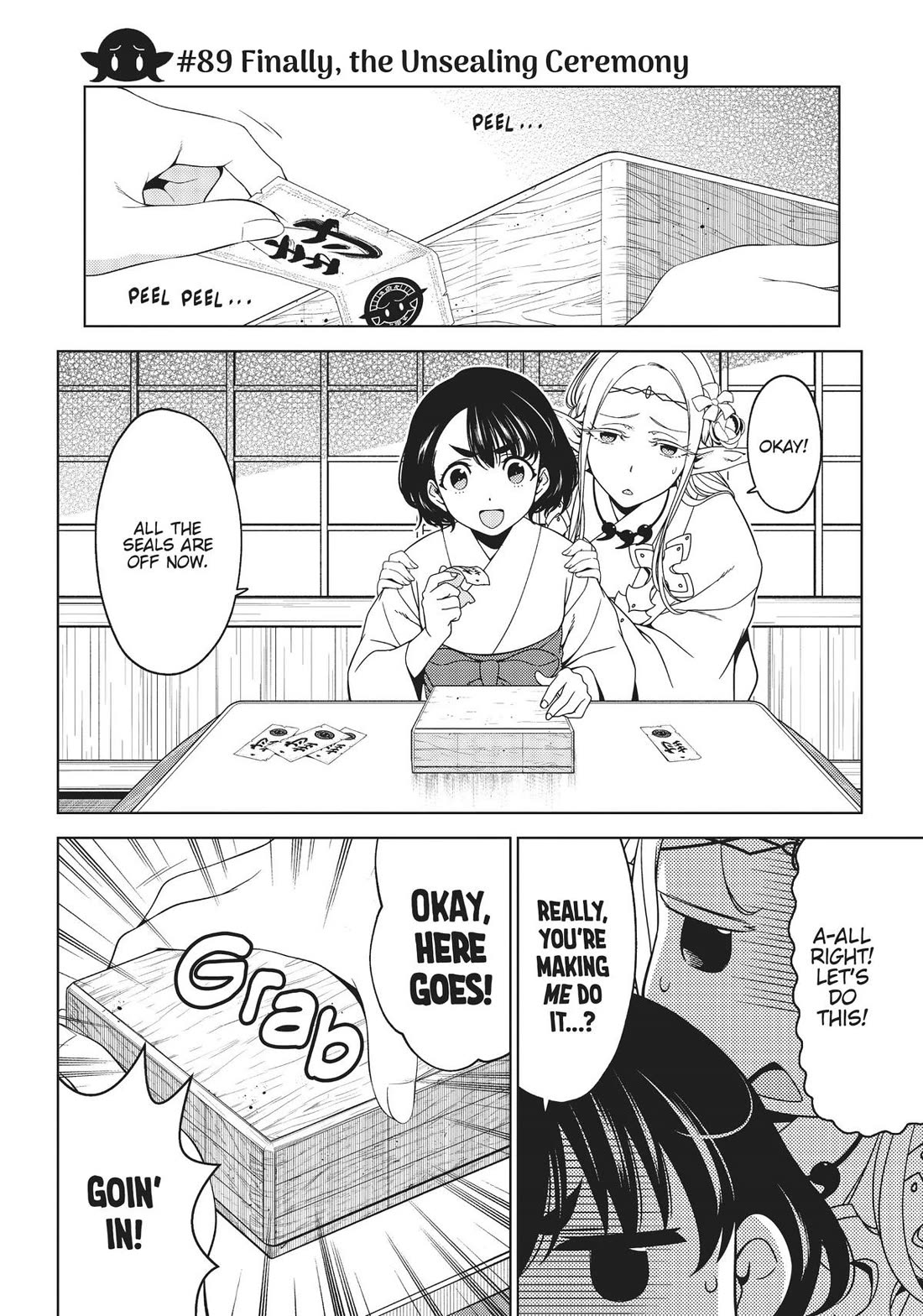 Edomae Elf Chapter 89 page 1 - Chapter 89
