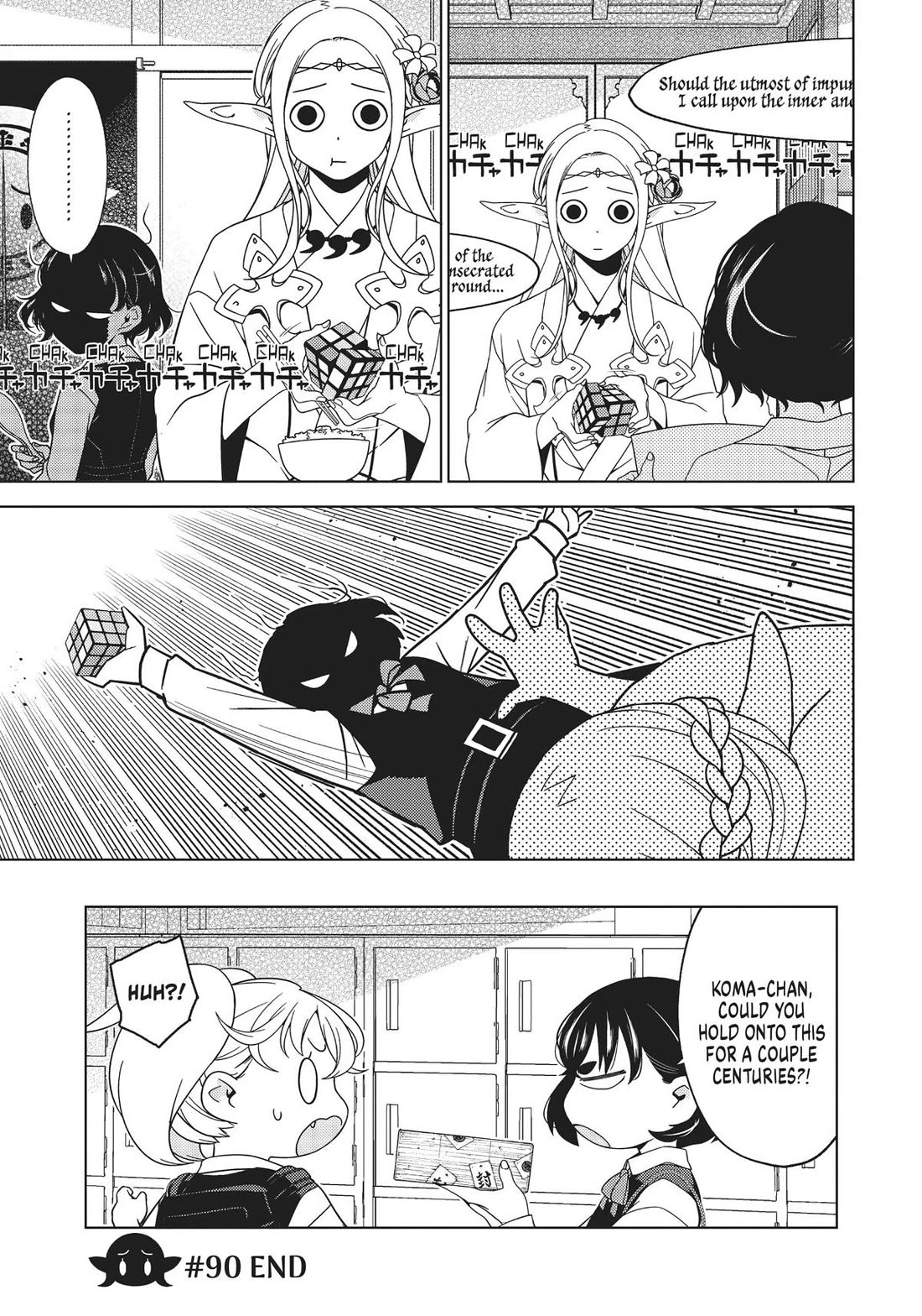 Edomae Elf Chapter 90 page 12 - Chapter 90