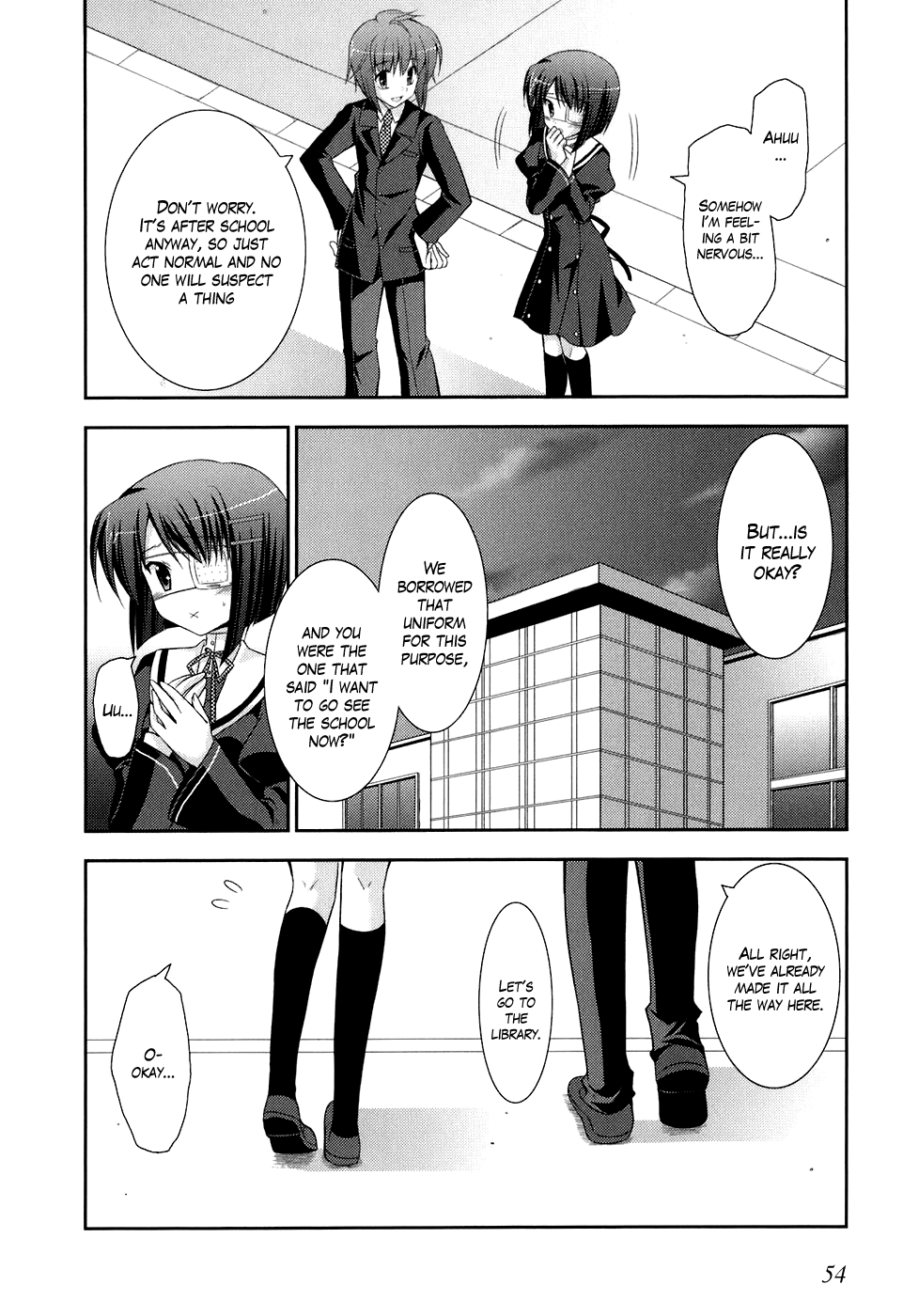 Ef - A Fairy Tale of the Two Chapter 43 page 22 - Chapter 43: School