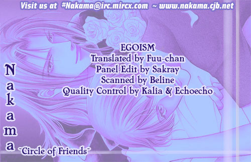 Egoism Chapter 1.1 page 28 - Chapter 1.1