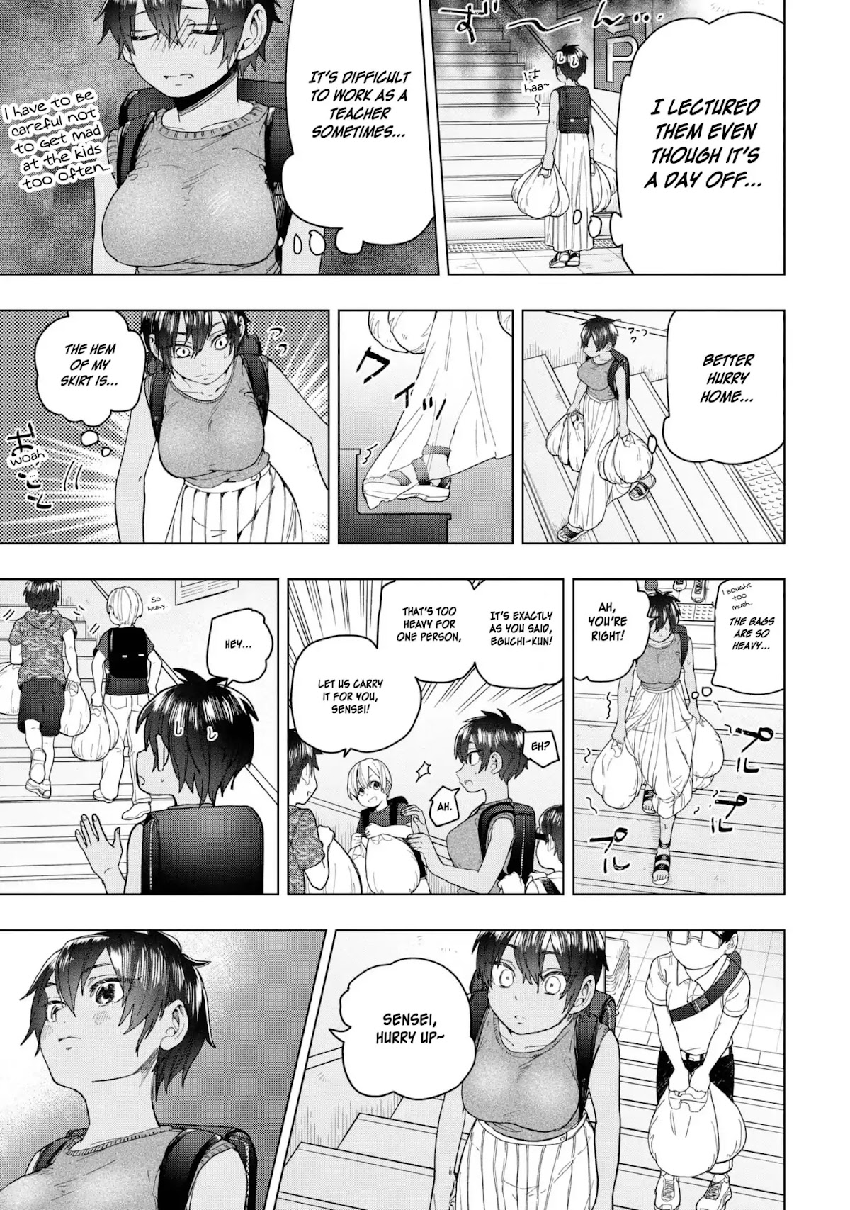 Eguchi-kun wa Minogasanai Chapter 19 page 4 - Chapter 19: Eguchi And Teachers