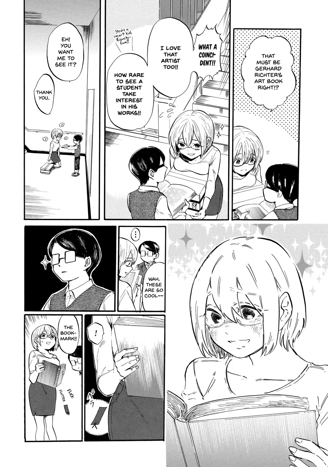 Eguchi-kun wa Minogasanai Chapter 2 page 3 - Chapter 2: Eguchi-kun and Teacher.