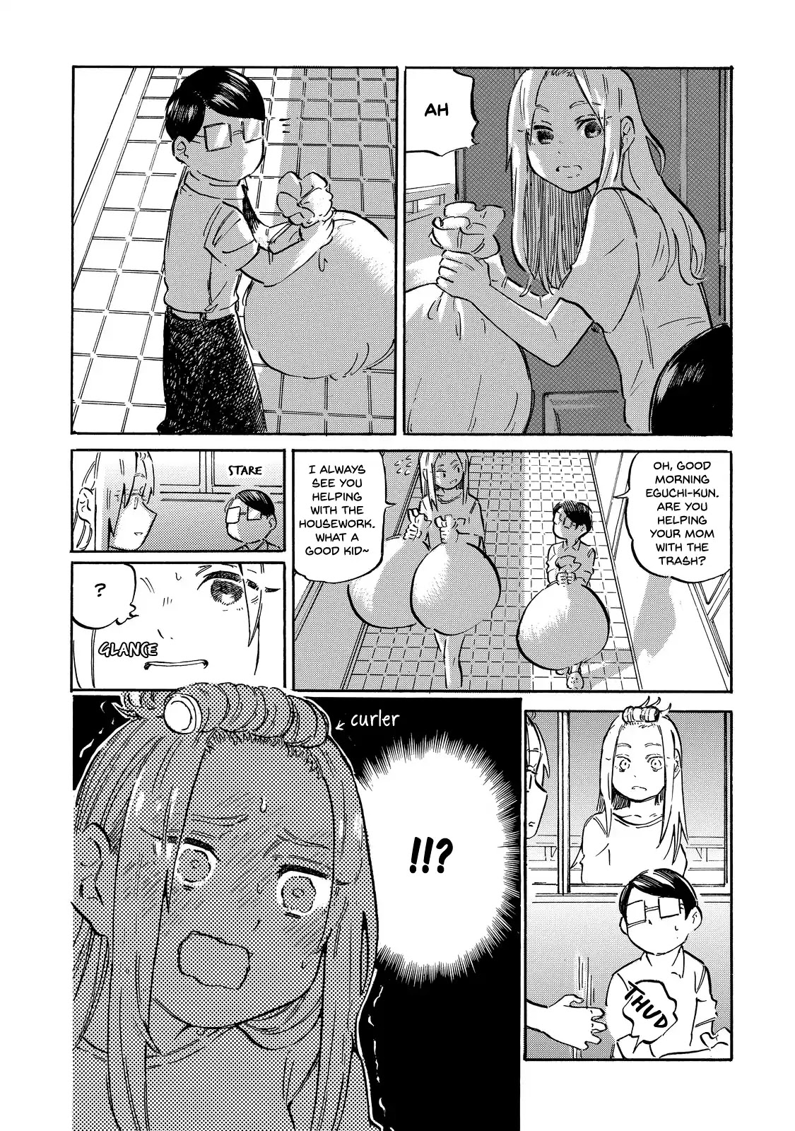 Eguchi-kun wa Minogasanai Chapter 3 page 4 - Chapter 3: Eguchi-kun and Daily Life.