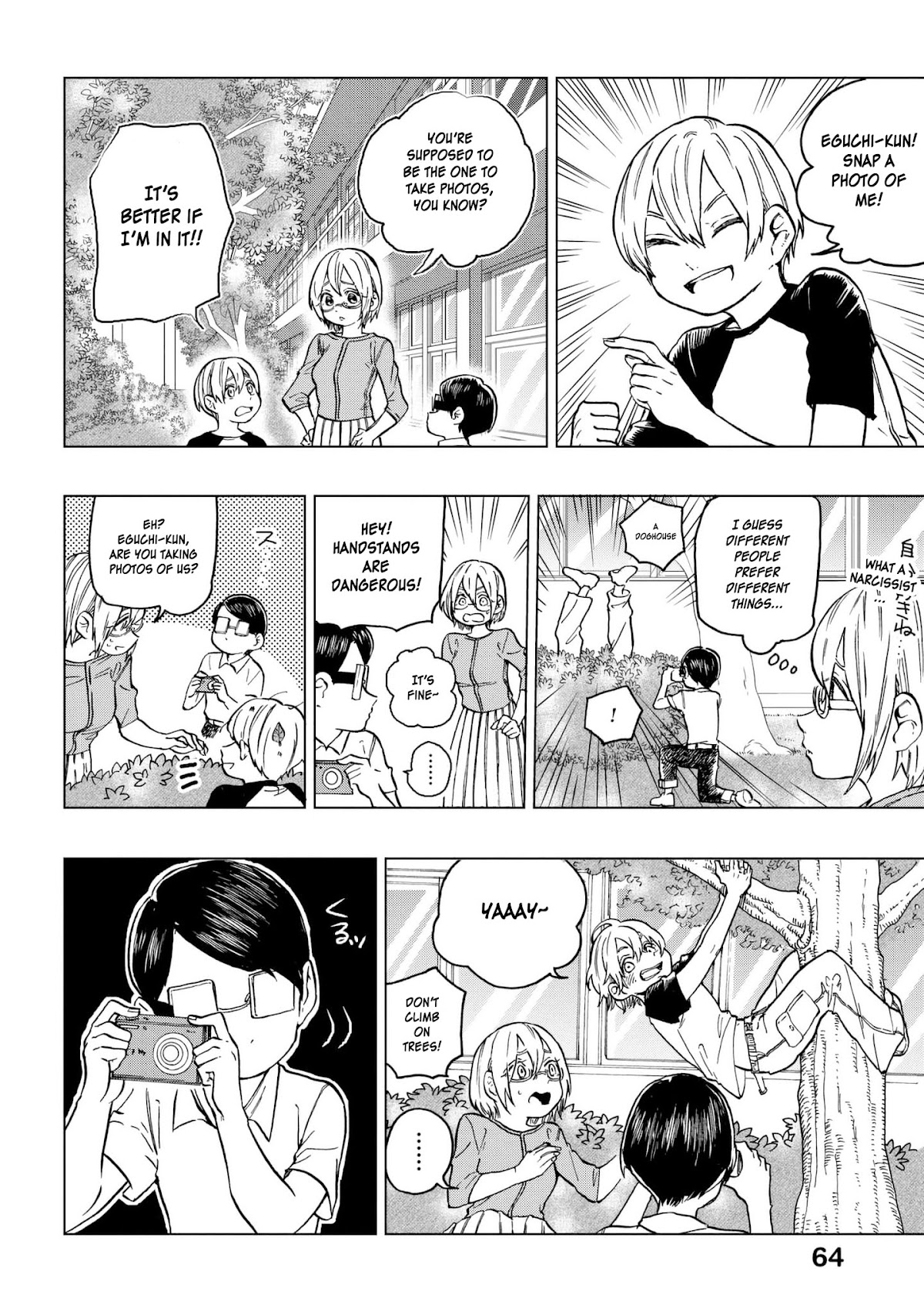 Eguchi-kun wa Minogasanai Chapter 9 page 35 - Chapter 9: Eguchi And Friends
